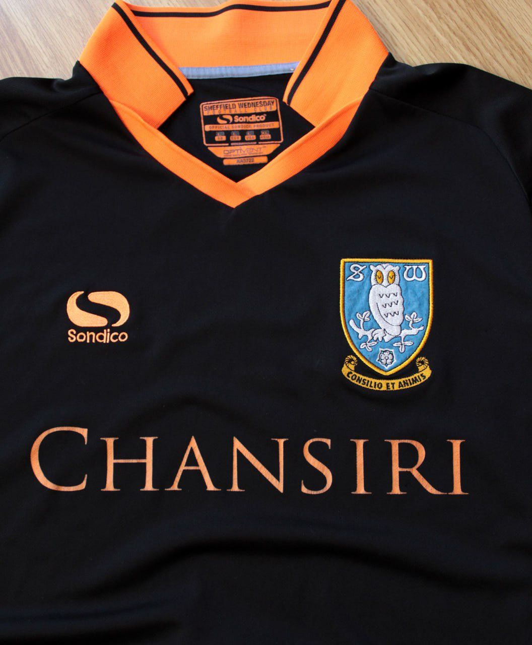 Other 🔥 2017 2018 Sheffield Wednesday Away Soccer Jersey Sondico Size US L / EU 52-54 / 3 - 2 Thumbnail
