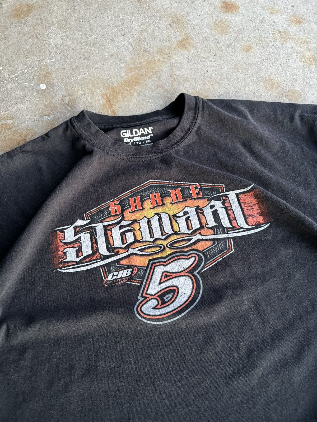 Other Crazy Faded Black Shane Stewart Motorsports Boxy Tee Size US XL / EU 56 / 4 - 3 Thumbnail