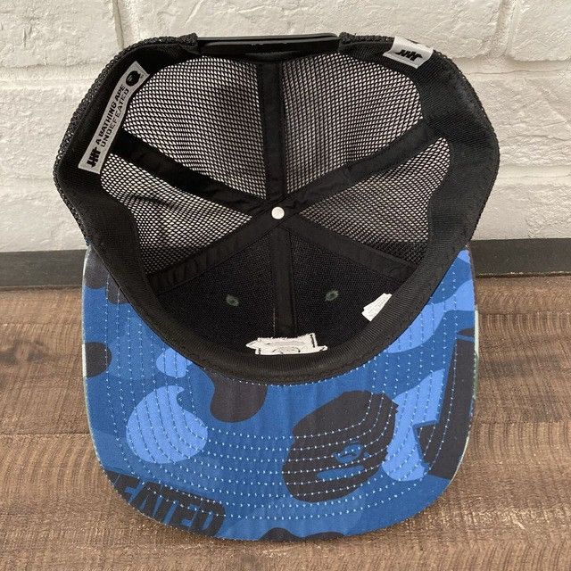 Bape × Undefeated Undefeated × BAPE CAMO trucker hat cap a bathing ape Size ONE SIZE - 3 Thumbnail