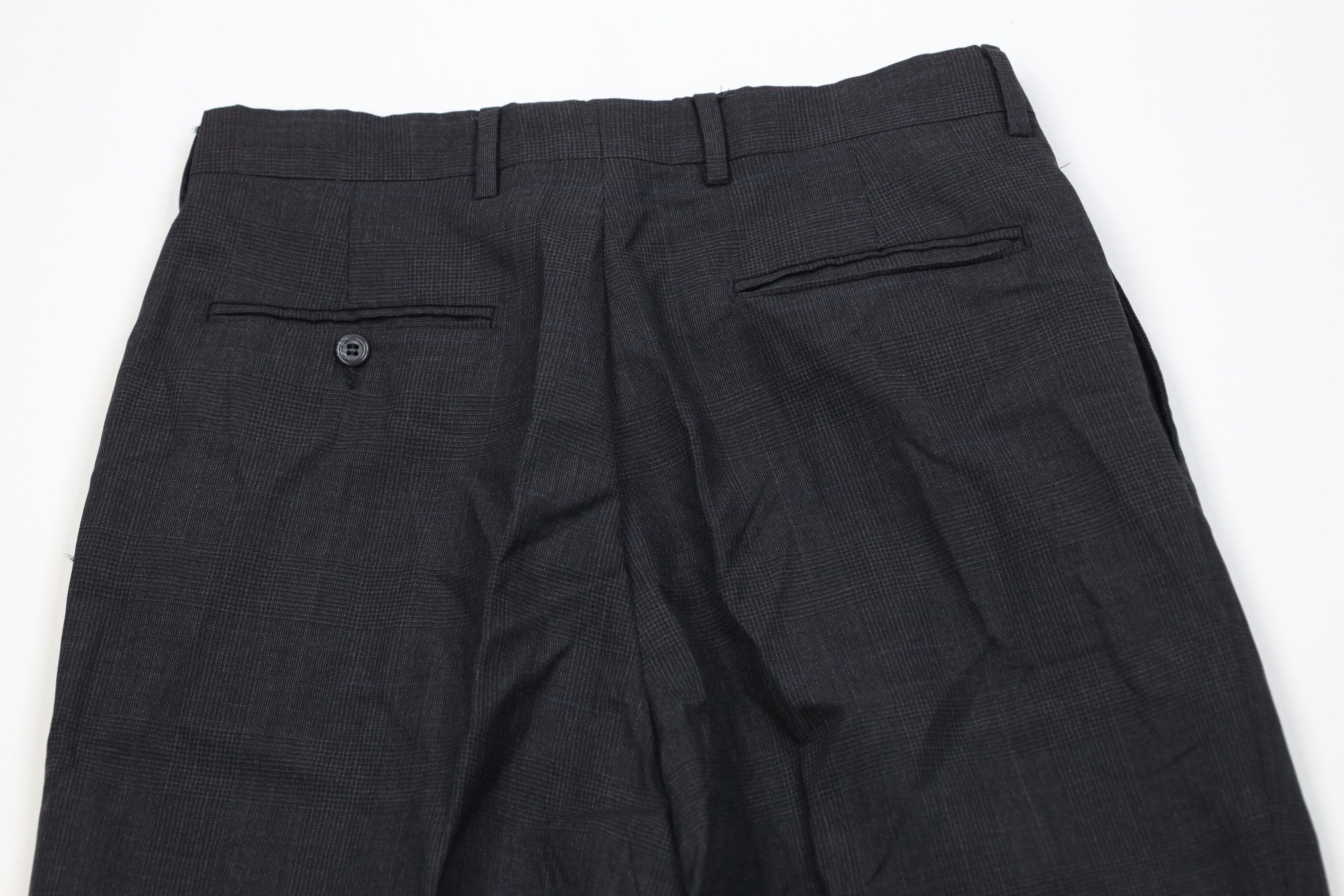 Jos. A. Bank Vintage 90s Jos A Bank Houndstooth Wide Leg Chino Pants USA Size US 30 / EU 46 - 9 Thumbnail