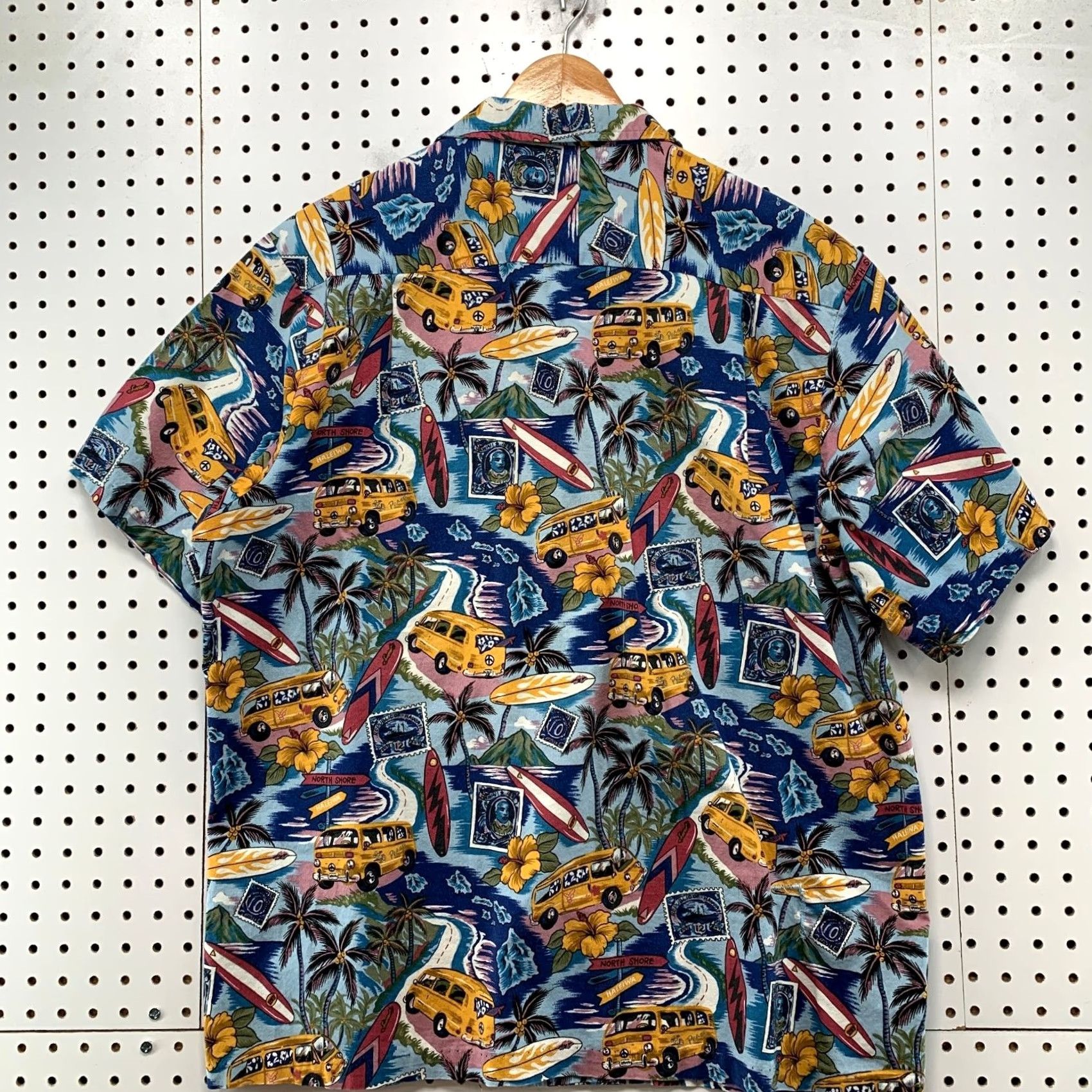 Vintage VINTAGE RJC Hawaiian Shirt Mens XL Surf Board Beach All Over Graphic USA Shirt XS? Size US XL / EU 56 / 4 - 2 Thumbnail
