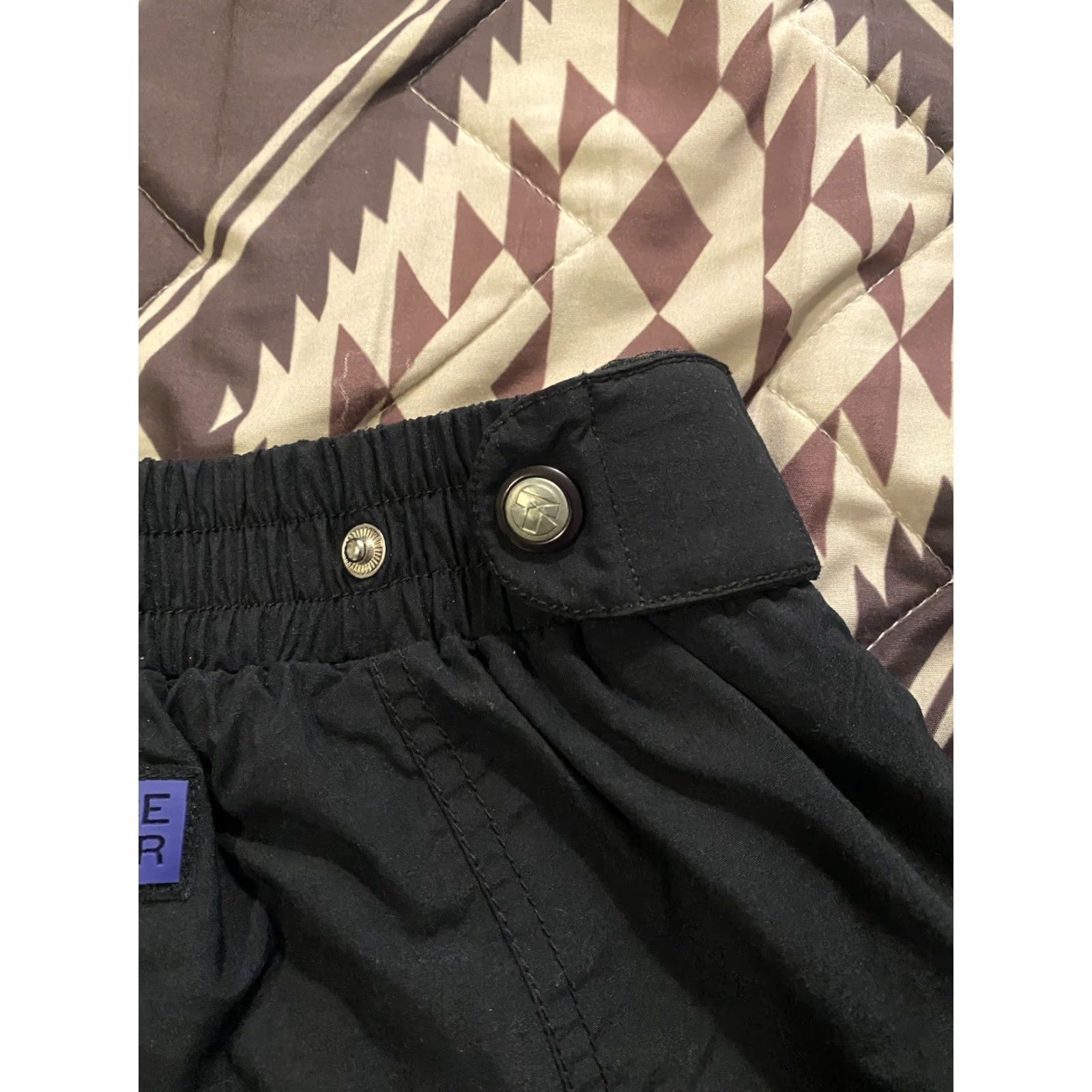 Vintage VINTAGE Ocean Pacific Tech OP Performance Board Wear Pants Nylon Black Men S Size US 29 - 6 Thumbnail