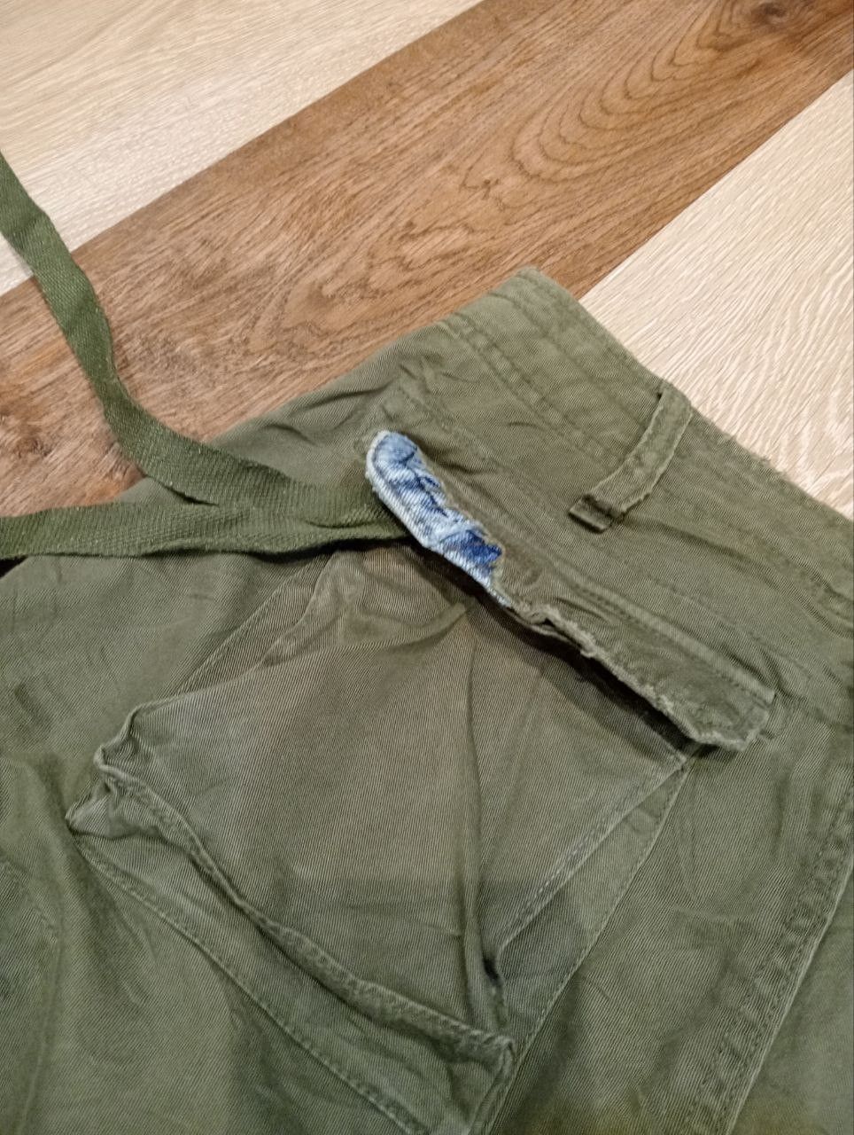 Japanese Brand JAPANESE MANGROVE MILITARY PARACHUTE CARGO PANTS Size US 34 / EU 50 - 15 Thumbnail
