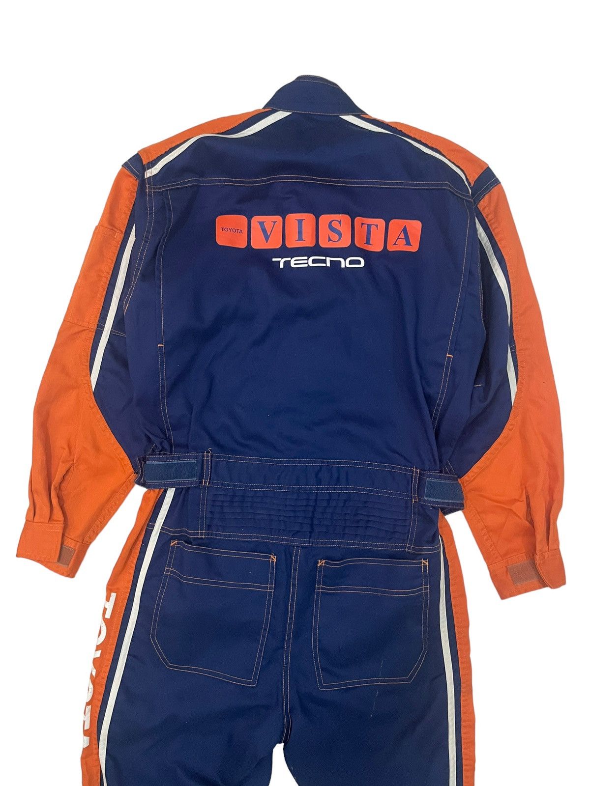 Vintage Toyota Tecno Vista Motorsports Overalls