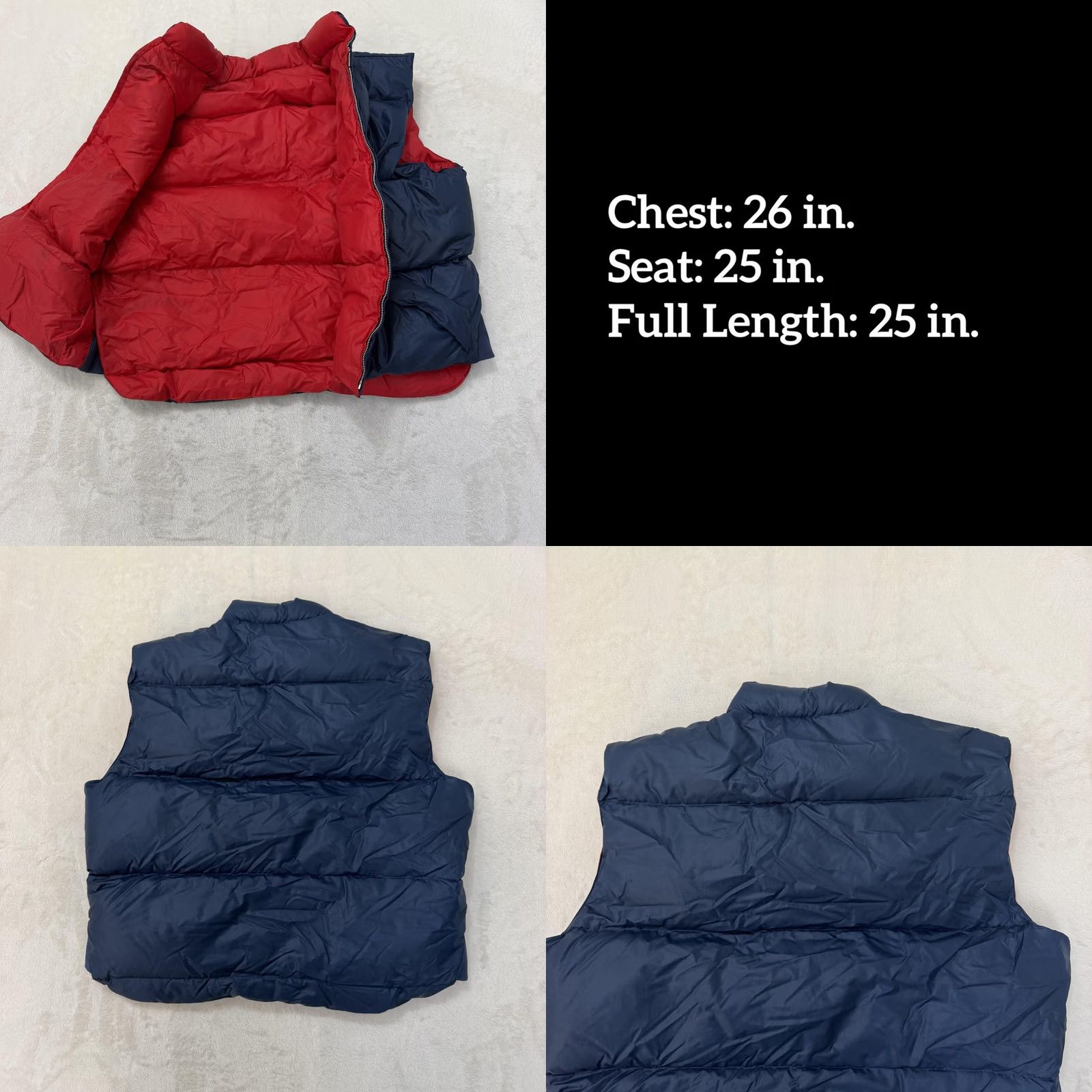 Vintage VINTAGE Montgomery Ward Vest Mens XL Puffer Down Fill Full Zip Nylon Insulated Jacket Coat Size US XL / EU 56 / 4 - 8 Thumbnail