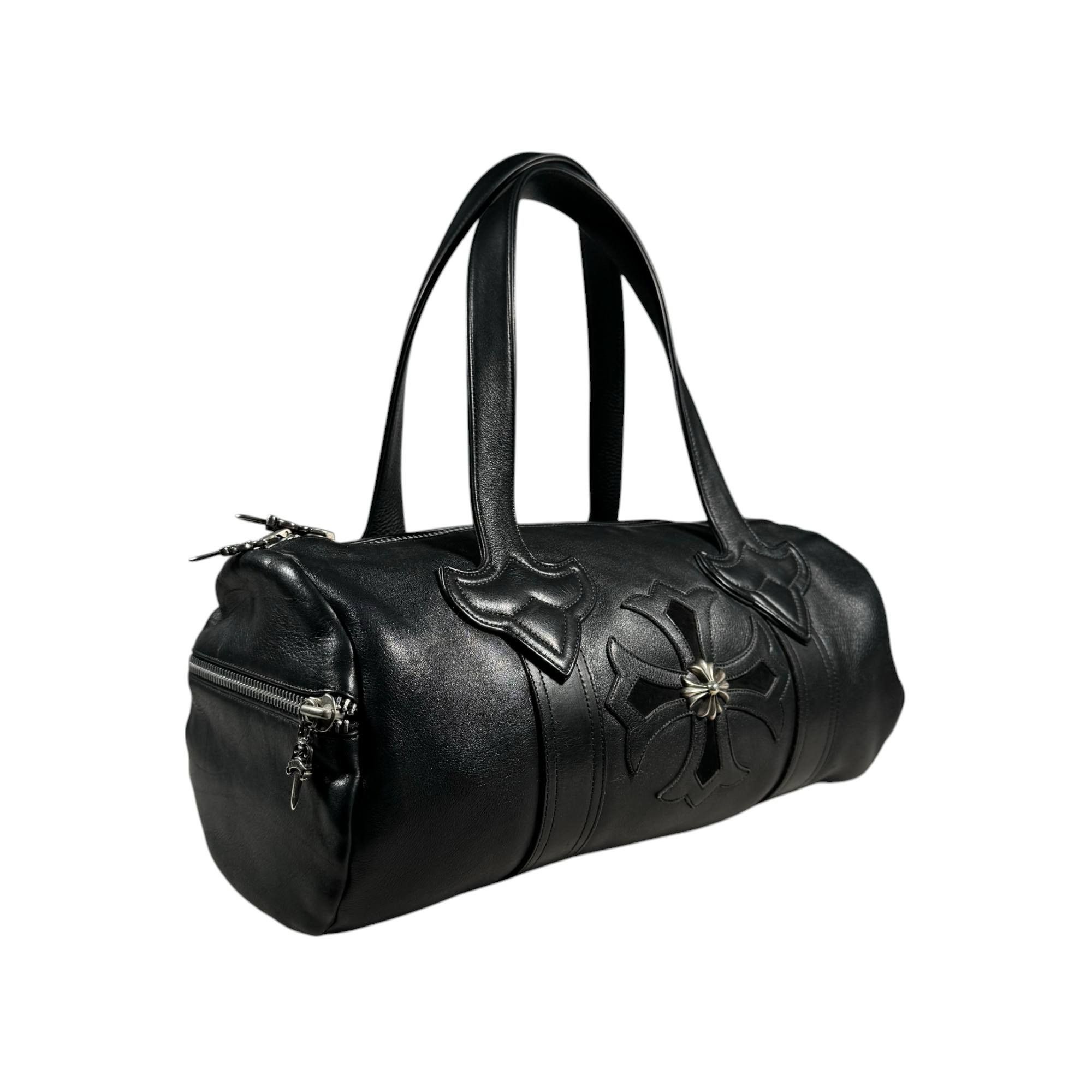 Chrome Hearts CH PLUS PATCH SILVER CROSS PLUS DUFFLE BAG Size ONE SIZE - 2 Thumbnail