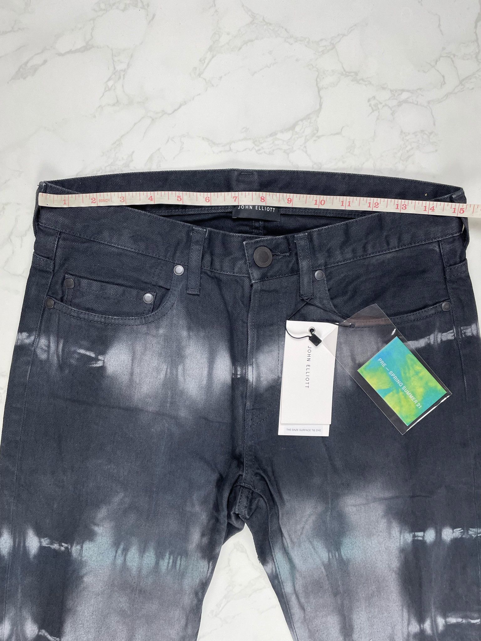 John Elliott 🔥[SALE]🔥 John Elliott Daze Surface Tie Dye Jeans Size US 28 / EU 44 - 6 Thumbnail