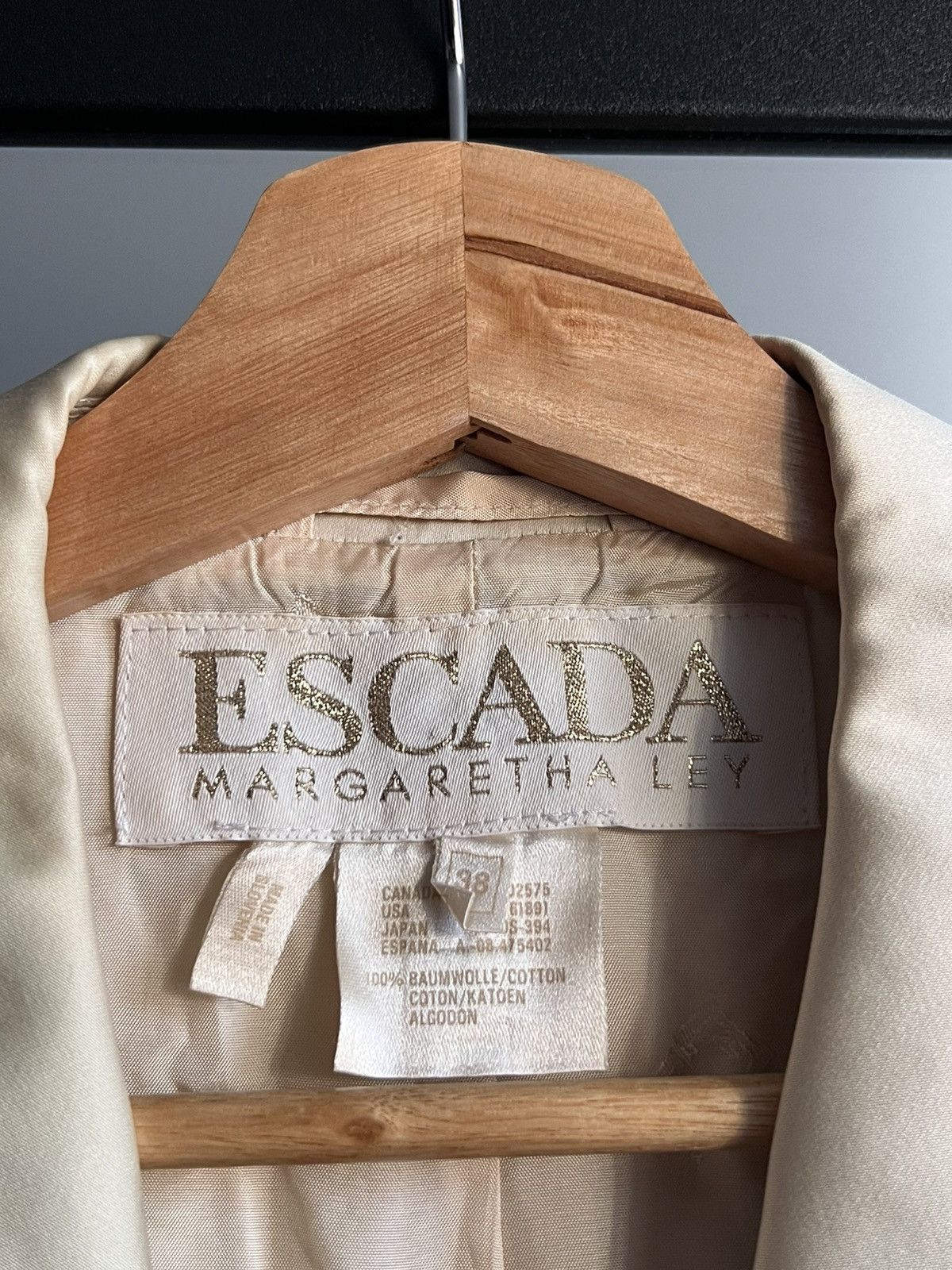 Escada Vintage Escada Margaretha Ley Summer Short Sleeve Size S / US 4 / IT 40 - 6 Thumbnail