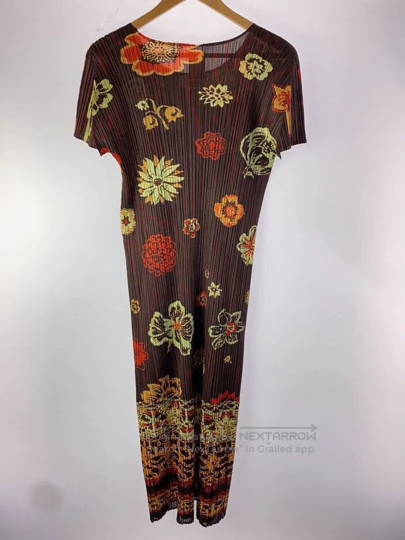 Issey Miyake Issey Miyake Brown Dress Size M / US 6-8 / IT 42-44 - 2 Thumbnail
