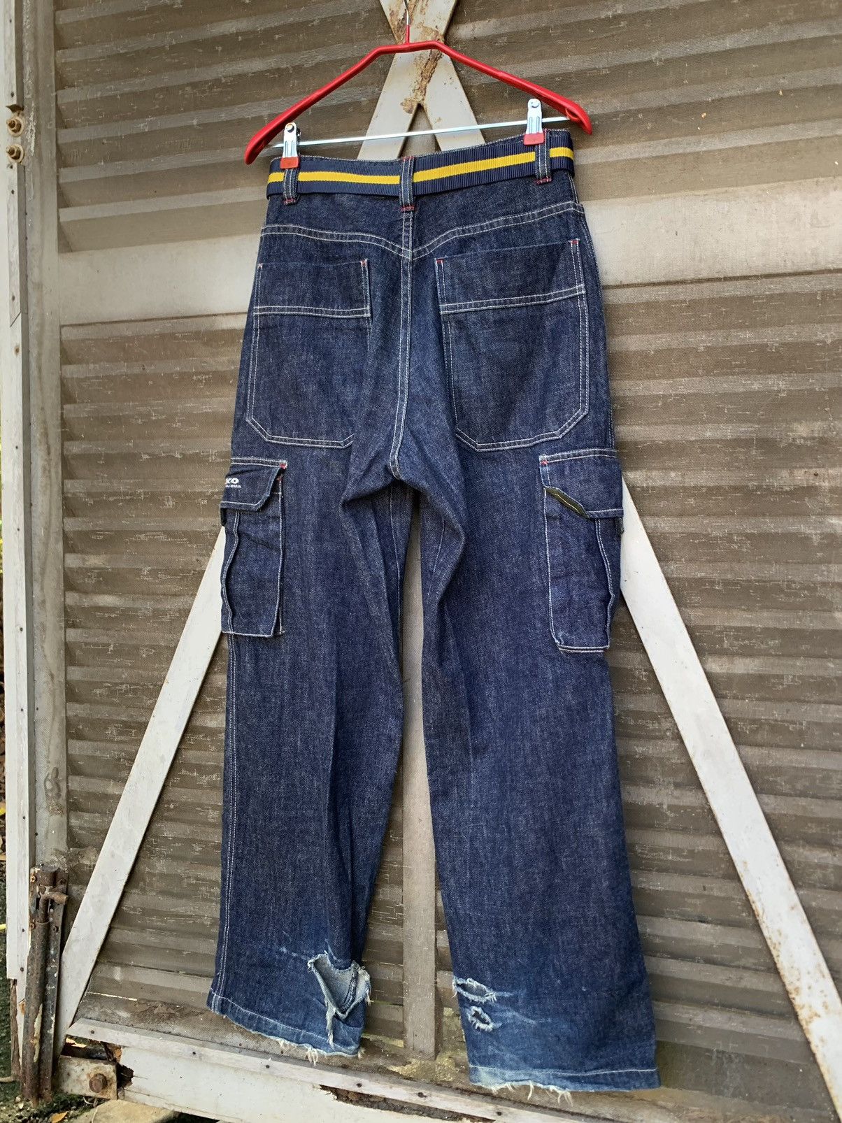 Vintage 👹Vintage Y2K Piko Hawaiian Longboard Baggy Denim Size US 29 - 10 Thumbnail