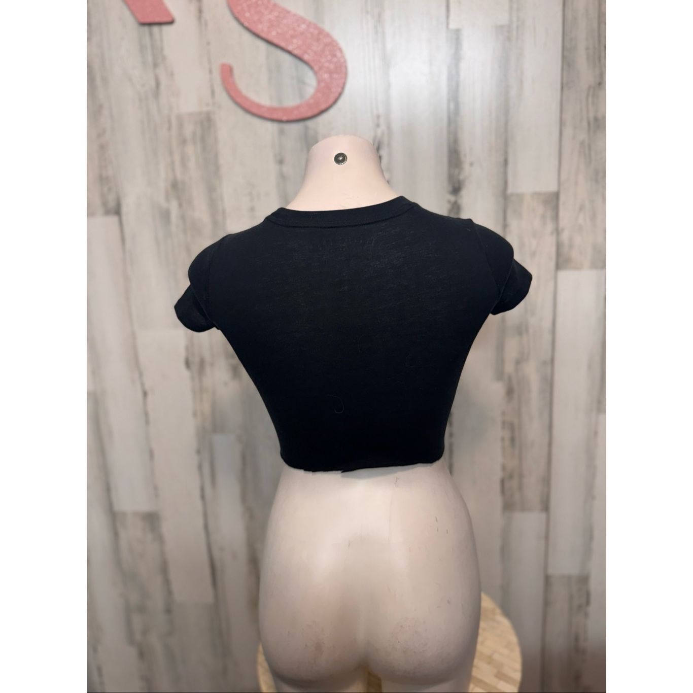Aeropostale Aeropostale Black Rainbow Logo Crop Top XS Size XS / US 0-2 / IT 36-38 - 6 Thumbnail