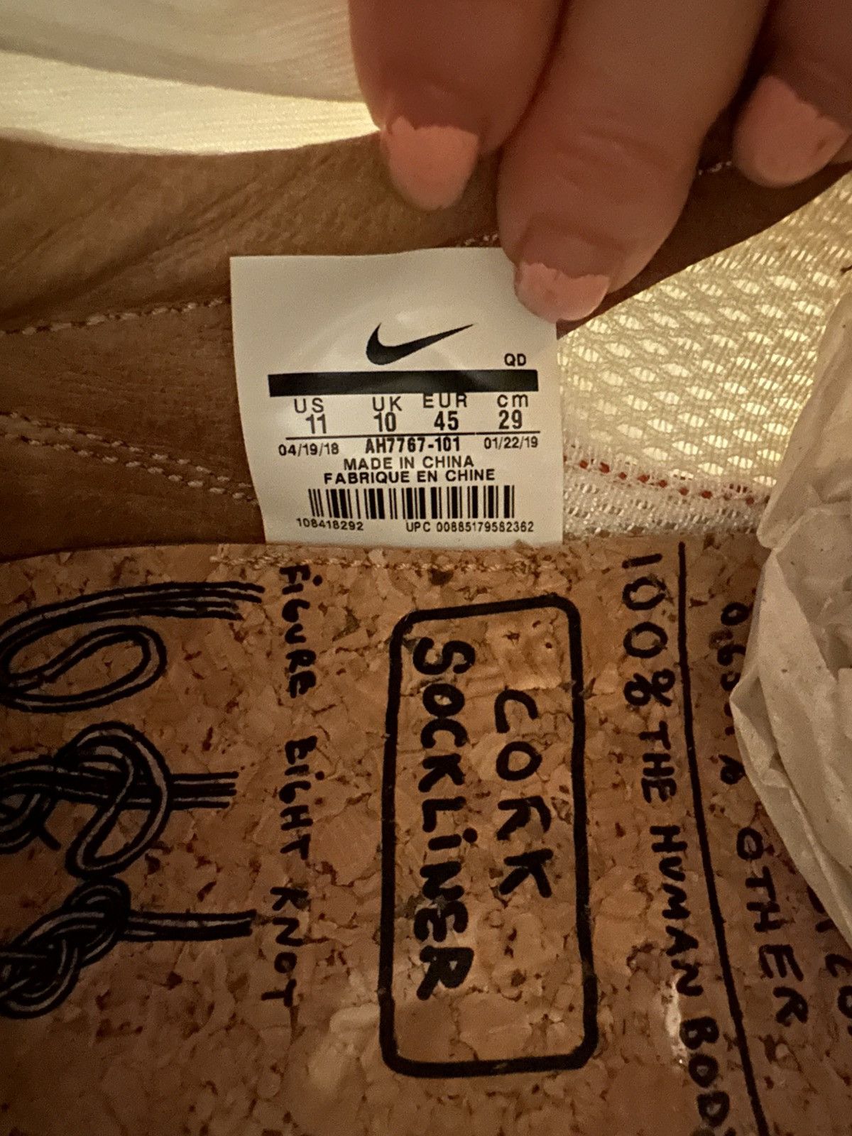 Nike × Tom Sachs Tom Sachs x Nike Mars Yard Overshoe Size US 11 / EU 44 - 13 Thumbnail