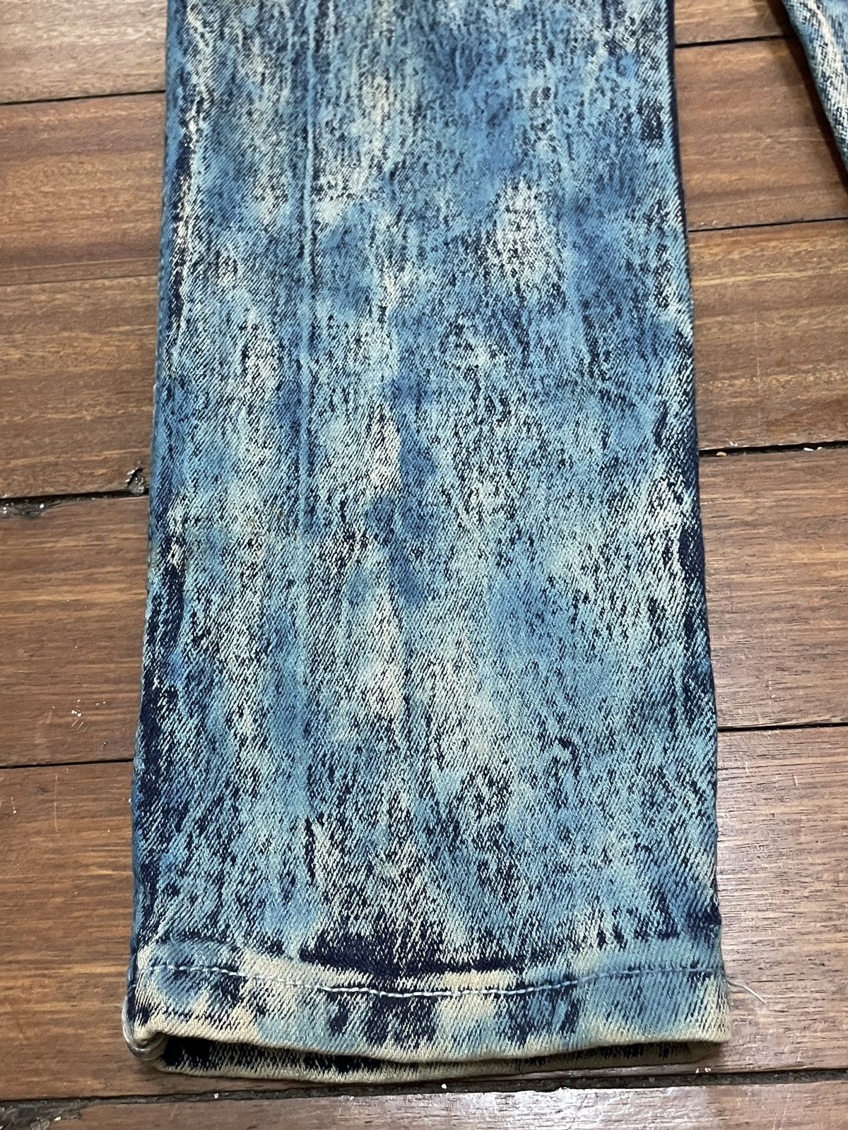 Vintage Very Rare Vintage Brand Gazoz Made Usa Snow Wash Jeans 2000s Size US 31 - 5 Thumbnail