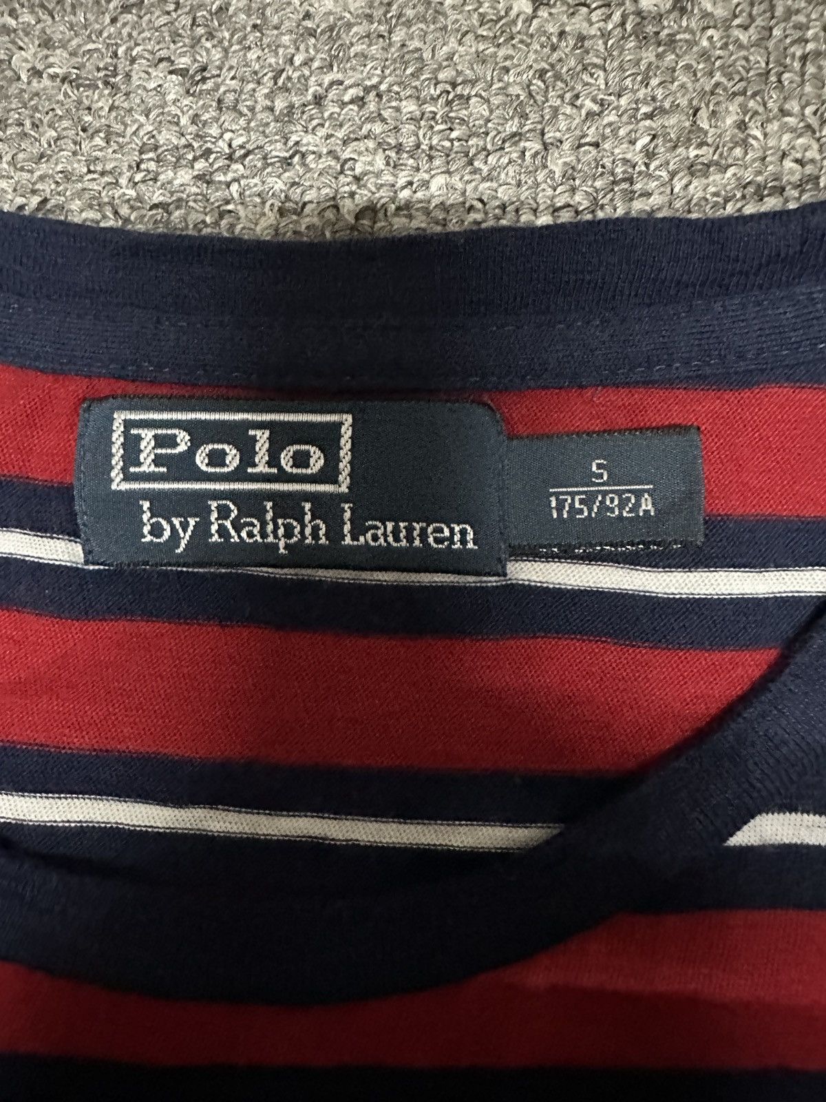 Polo Ralph Lauren POLO RALPH LAUREN STRIPE POCKET T SHIRT Size US S / EU 44-46 / 1 - 4 Thumbnail