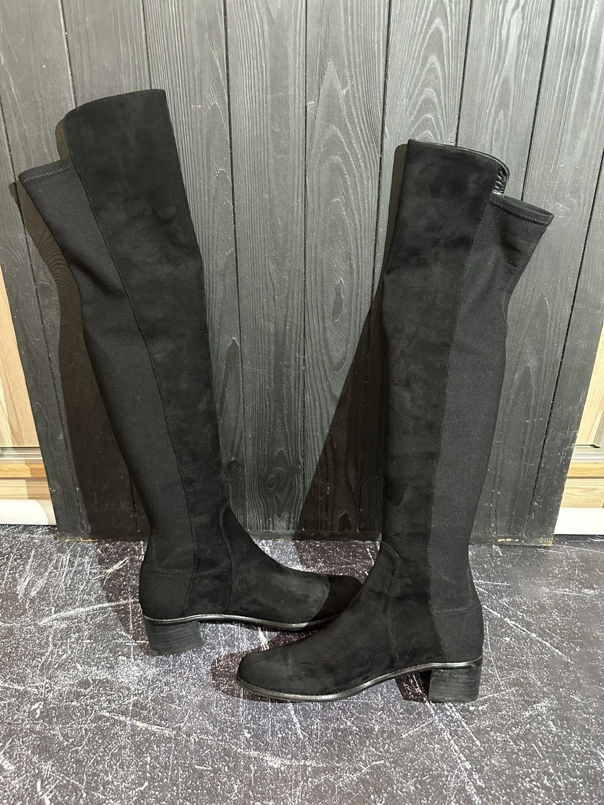 Stuart Weitzman Stuart Weitzman Black Suede Women’s Boots Size 41 Size US 11 / IT 41 - 12 Thumbnail