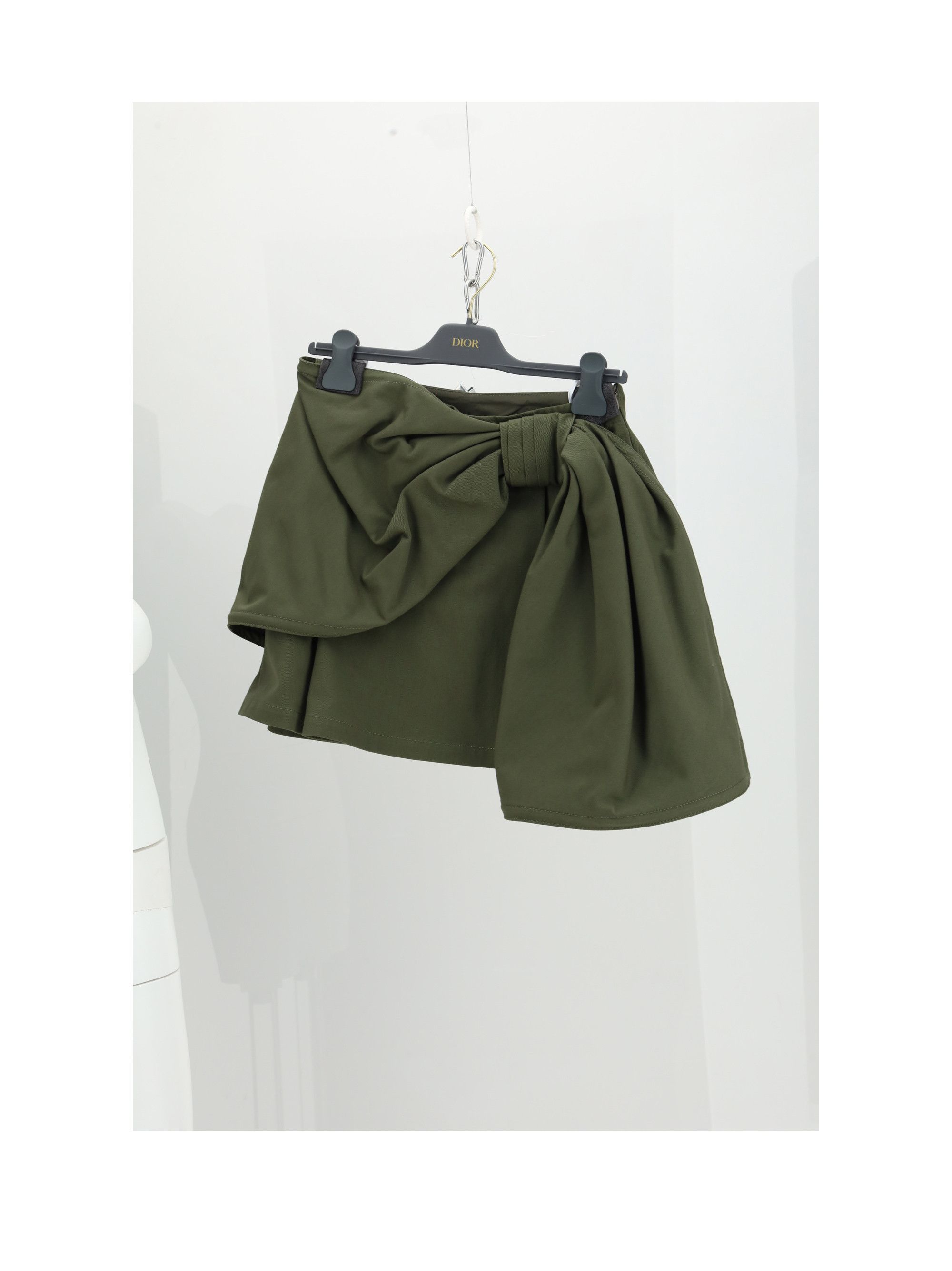 Dior MINI SKIRT KHAKI Size 28" / US 6 / IT 42 - 1 Thumbnail