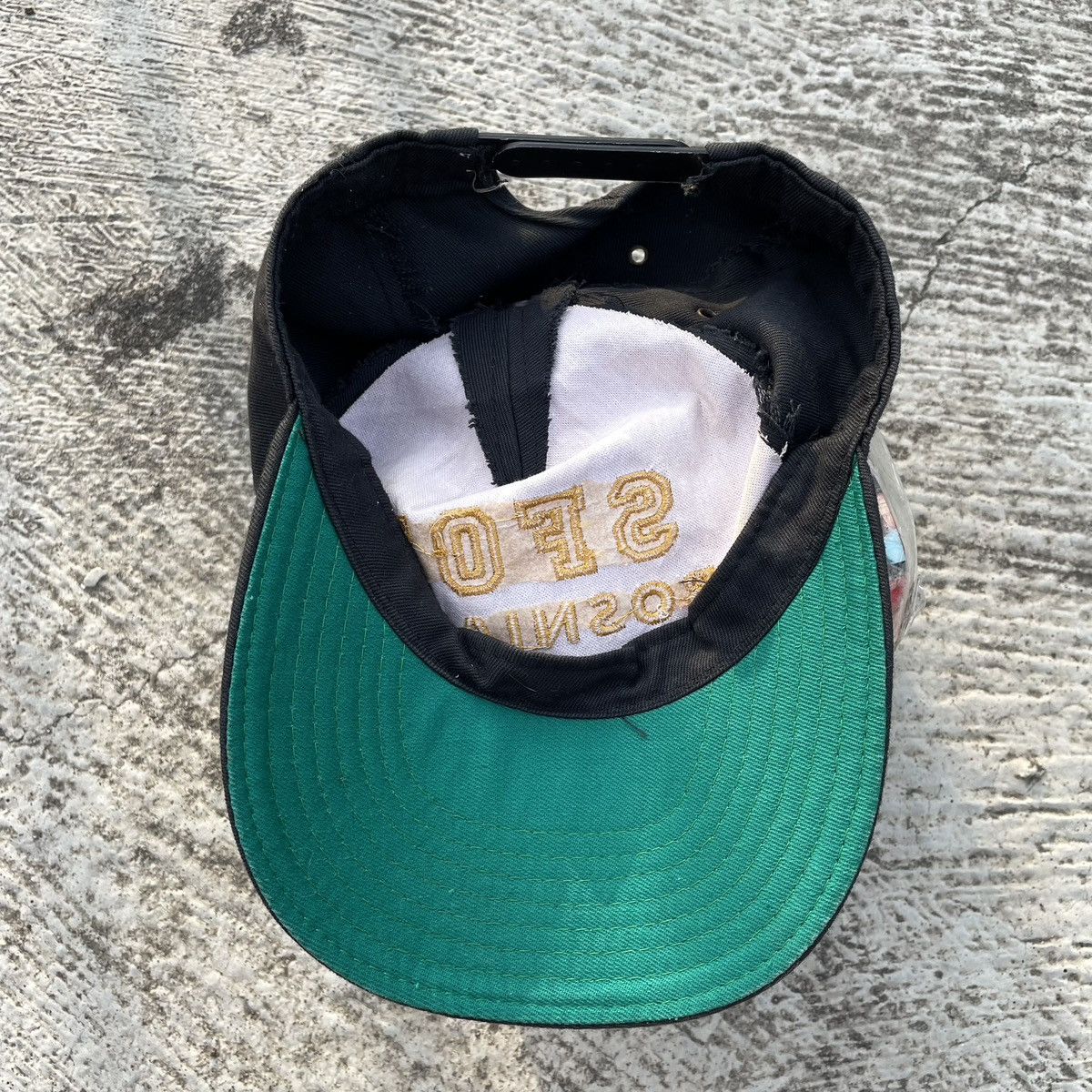 Vintage VTG 1997 SFOR Bosnia Military Snapback Hat Green Underbrim Size ONE SIZE - 8 Thumbnail