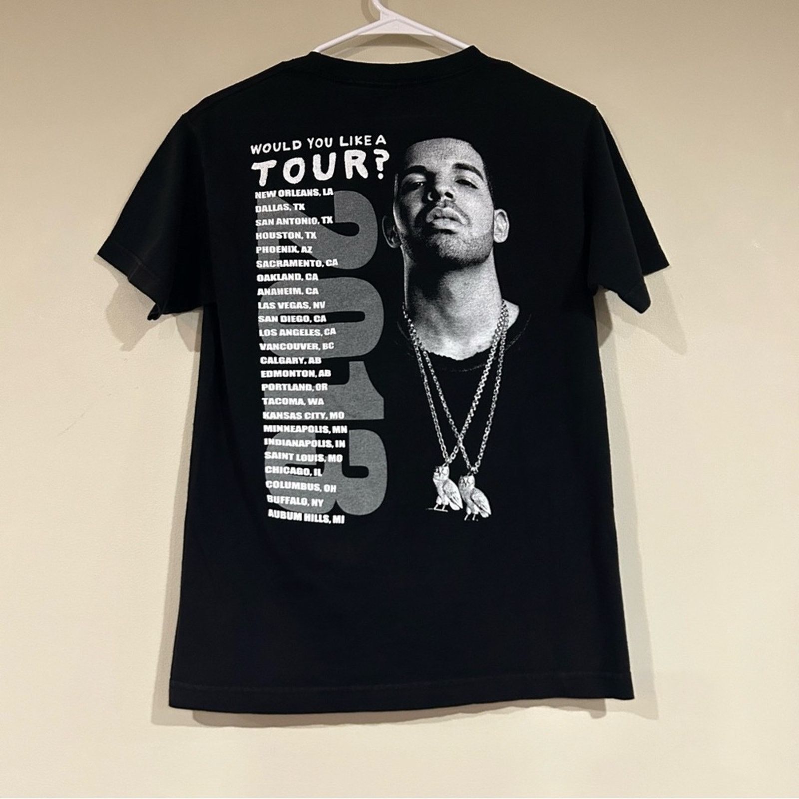 Alstyle Drake 2013 Would You Like A Tour Shirt Size US S / EU 44-46 / 1 - 2 Thumbnail