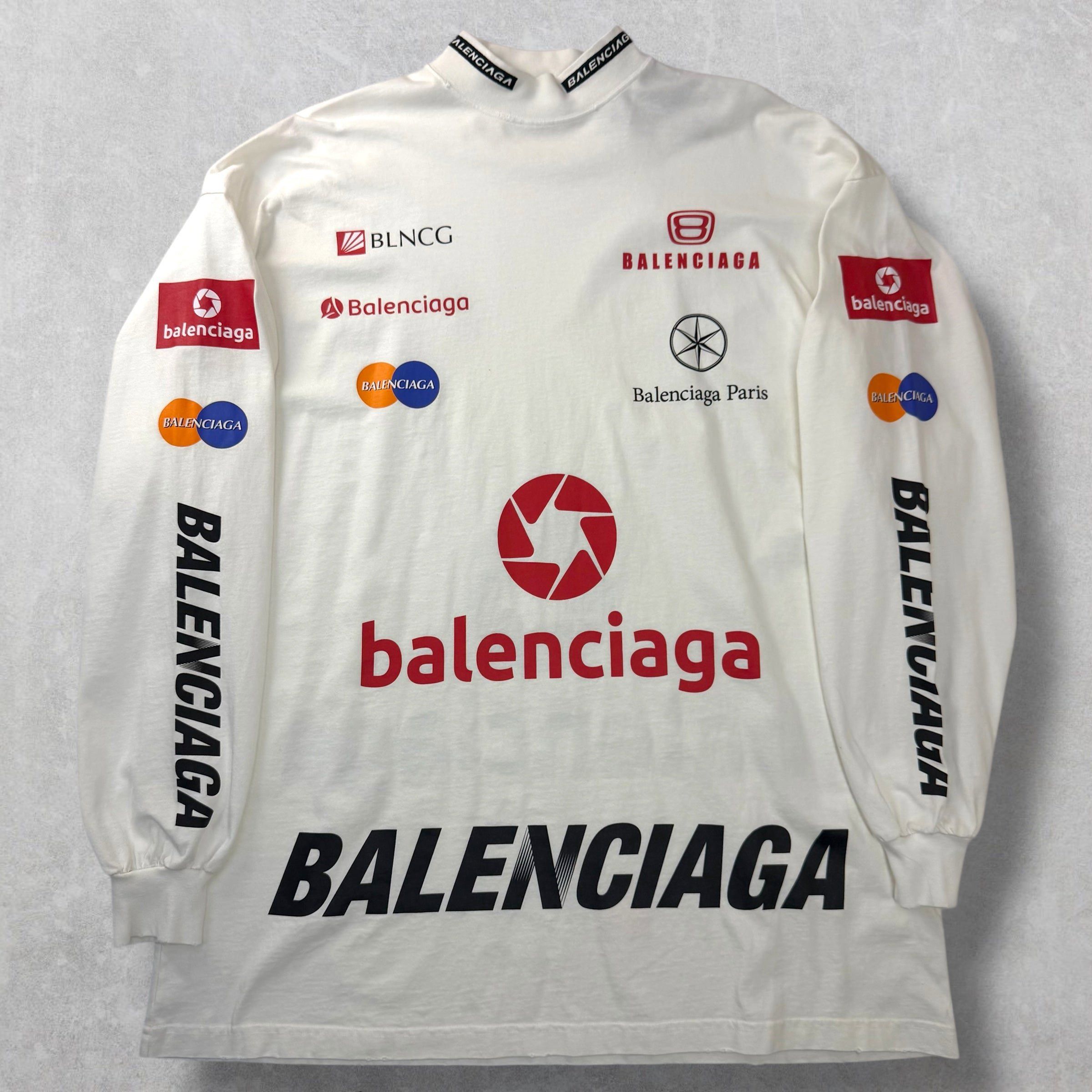 Balenciaga Balenciaga Top League Long Sleeve 3 (XXL) Size US XXL / EU 58 / 5 - 1 Thumbnail