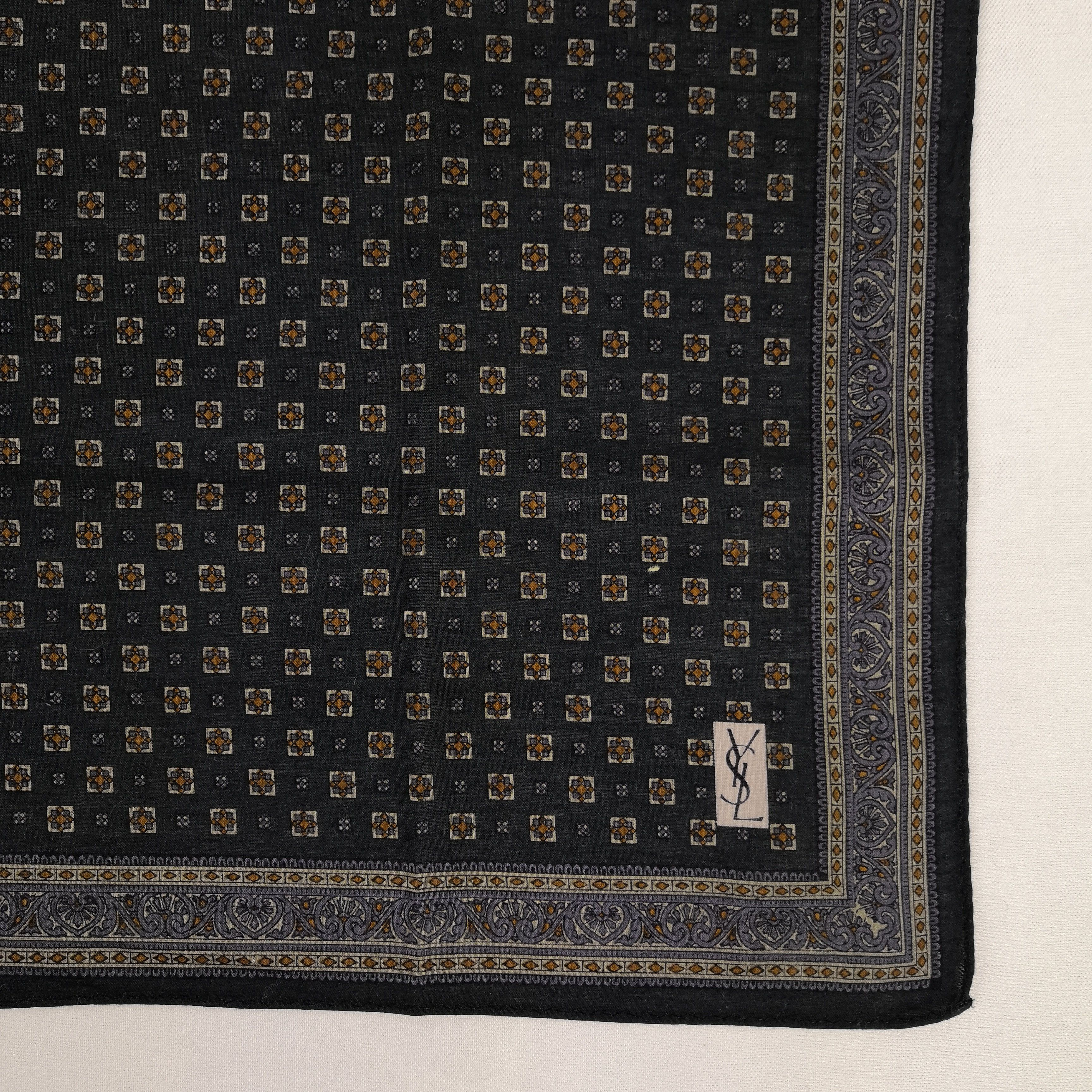 Vintage Vintage Yves Saint Laurent Scarf 56789 Size ONE SIZE - 3 Thumbnail