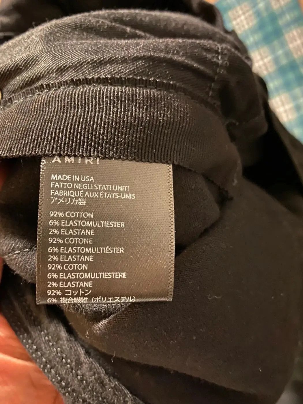 Amiri Amiri Workman Leather Patch Jeans Size US 36 / EU 52 - 10 Thumbnail