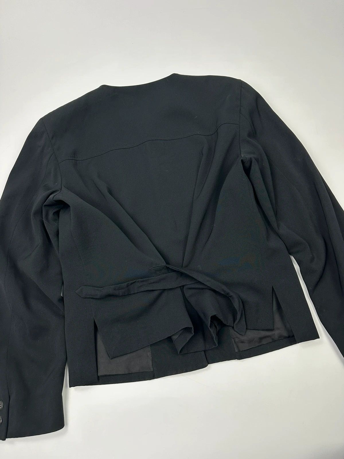 Marithe + Francois Girbaud Marithé + François Girbaud 90’s Dress Casual Black Jacket Size L / US 10 / IT 46 - 11 Thumbnail