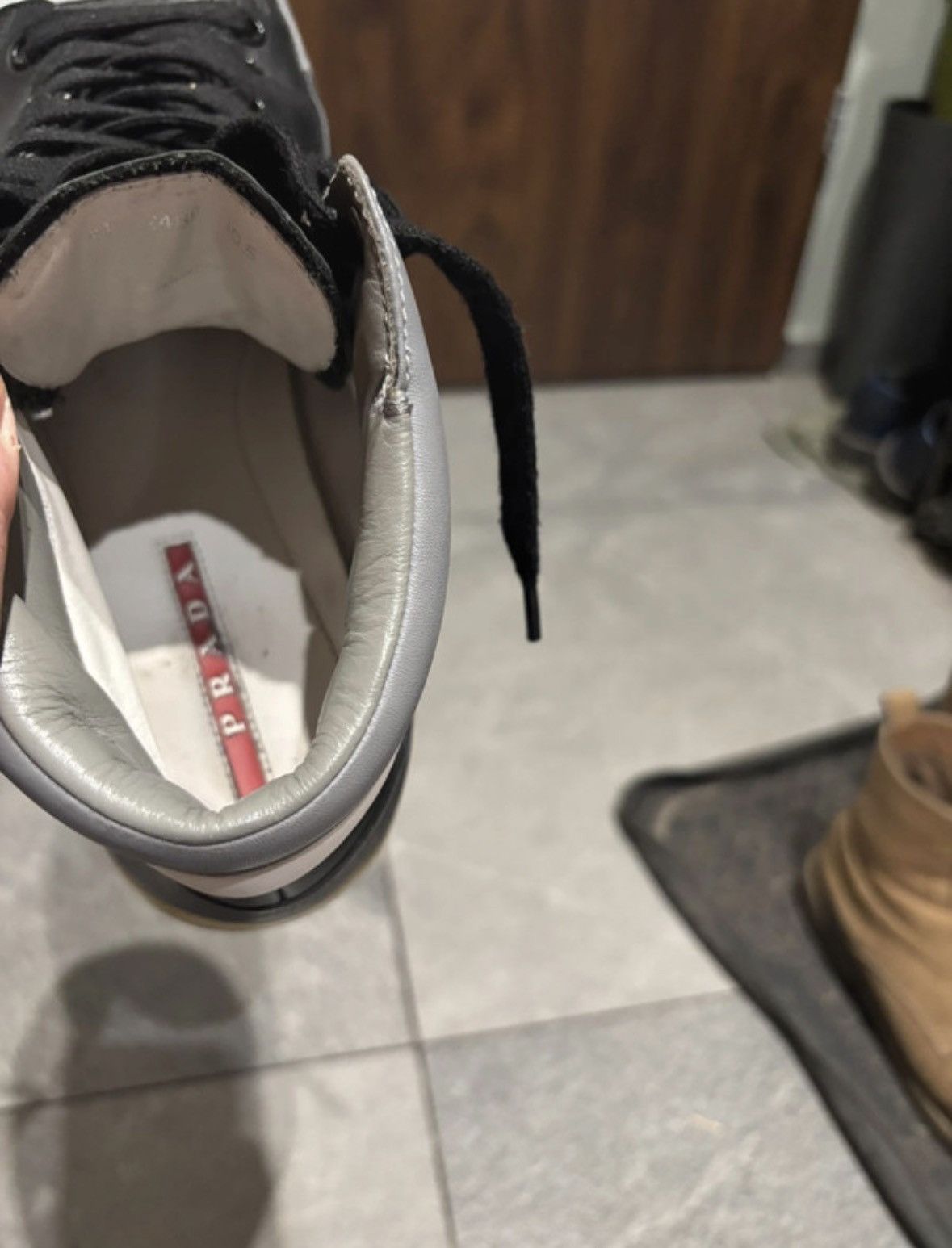 Prada Prada hi-tops Size US 12 / EU 45 - 8 Thumbnail