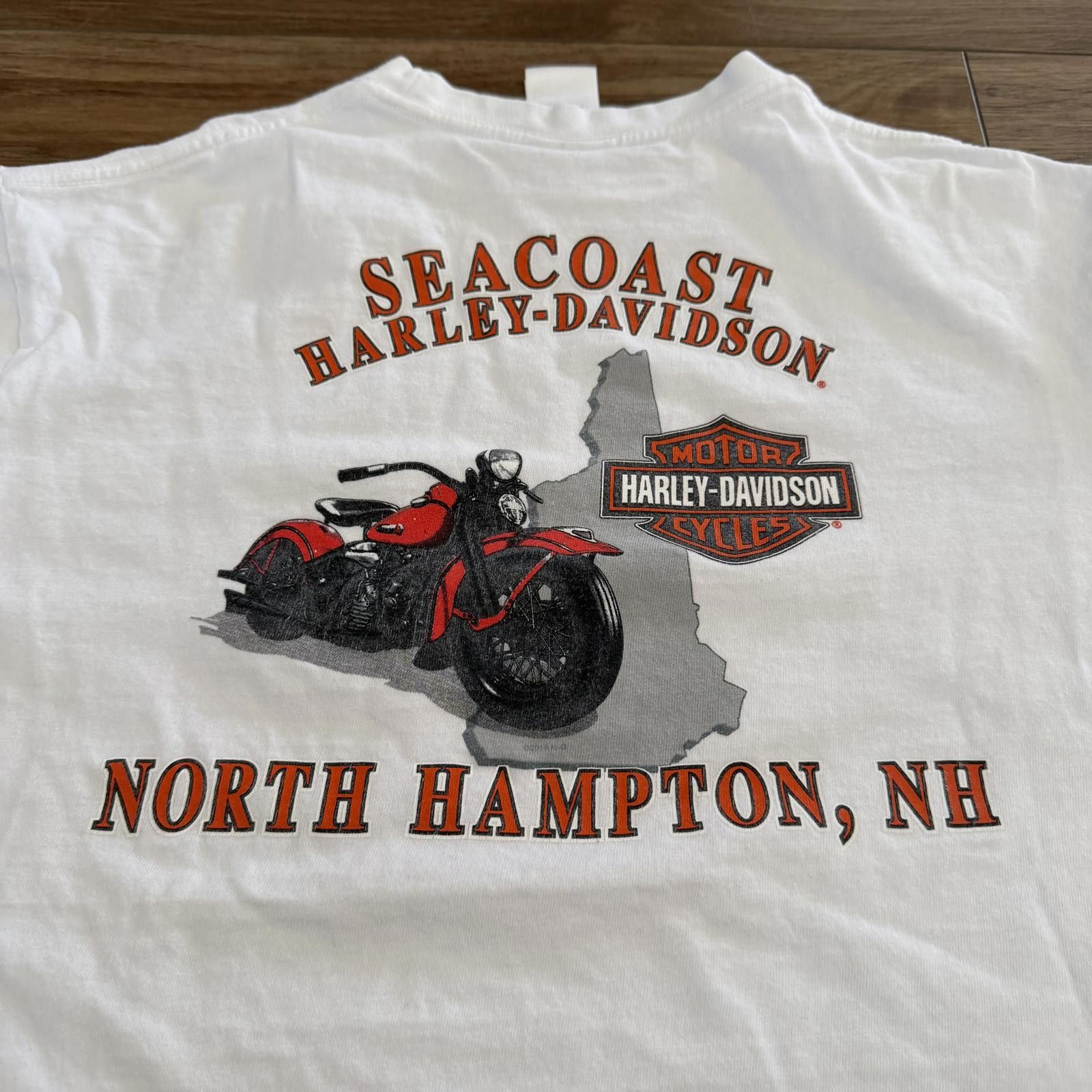 Harley Davidson Harley Davidson North Hampton New Hampshire Biker Shirt Size L / US 10 / IT 46 - 5 Thumbnail