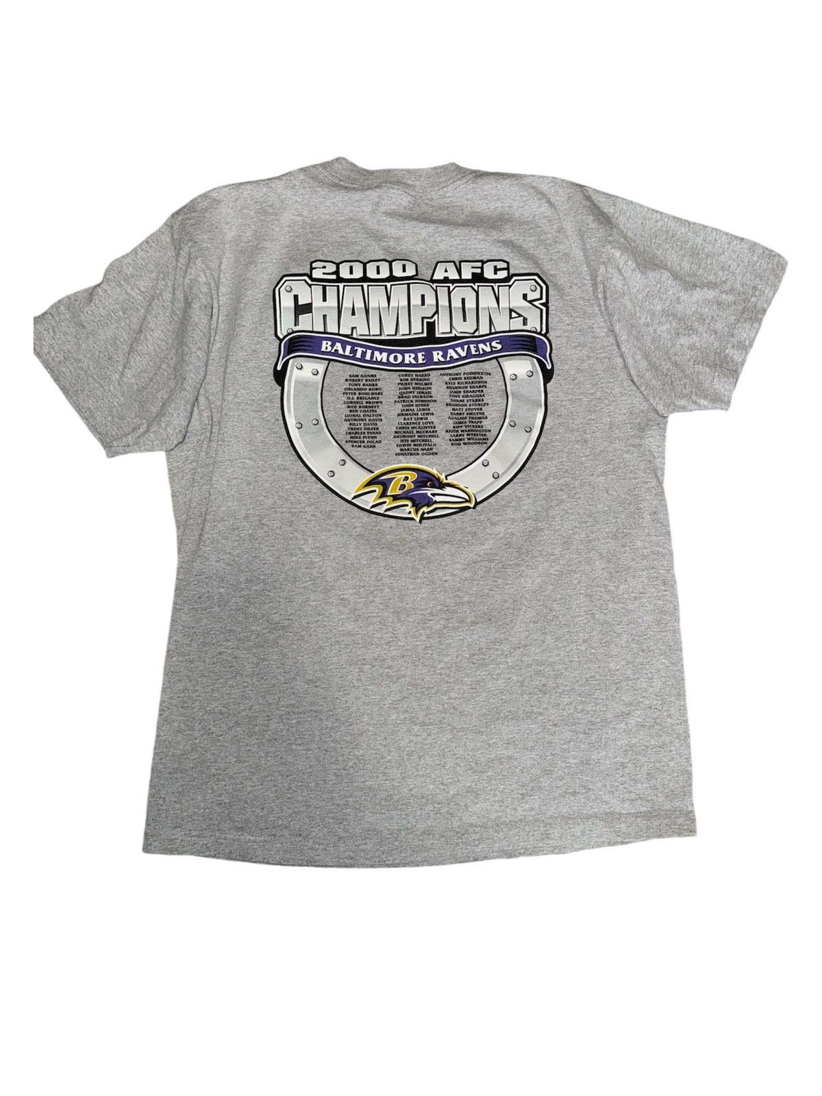 Majestic × NFL × Vintage Vintage 2000 AFC Champions Shirt Size US XL / EU 56 / 4 - 2 Thumbnail