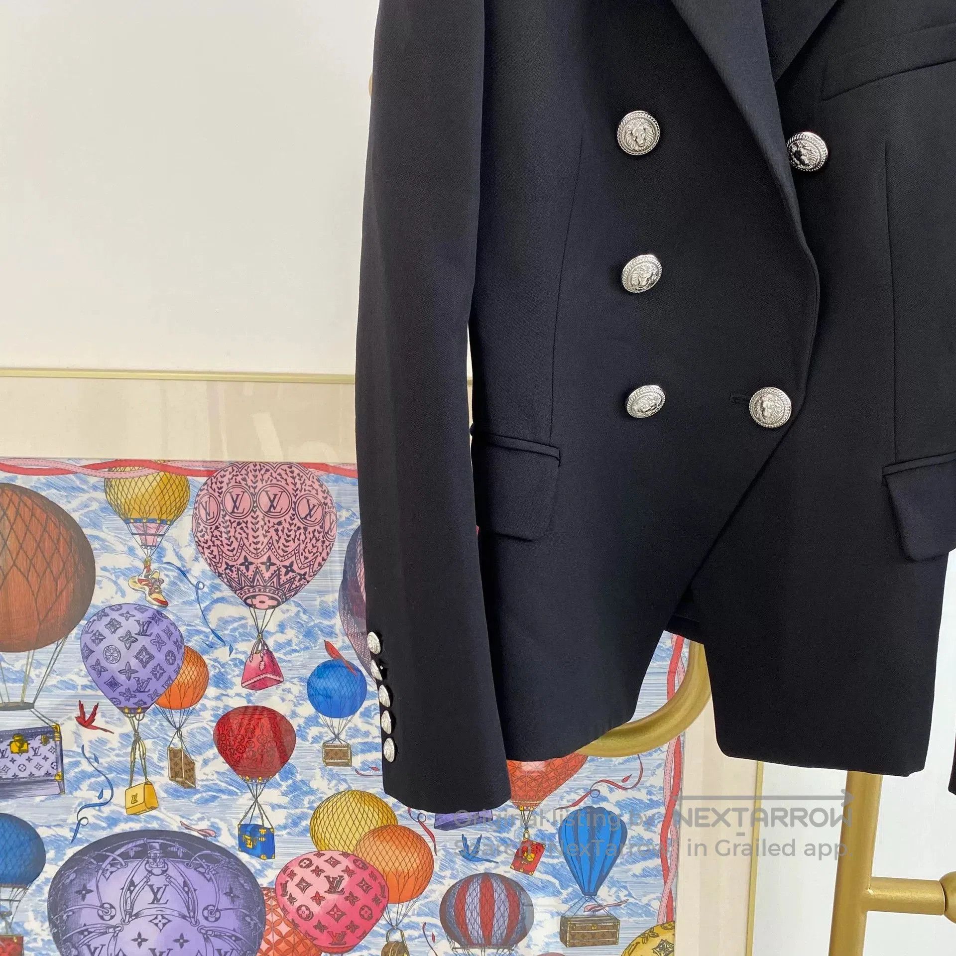 Balmain Balmain Black Blazer Size 36. Size XS / US 0-2 / IT 36-38 - 4 Thumbnail