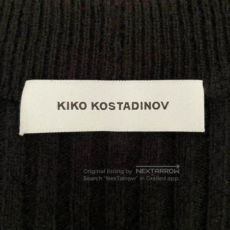 Kiko Kostadinov Kiko Kostadinov 20 Nash embroidered vest Size US S / EU 44-46 / 1 - 3 Thumbnail