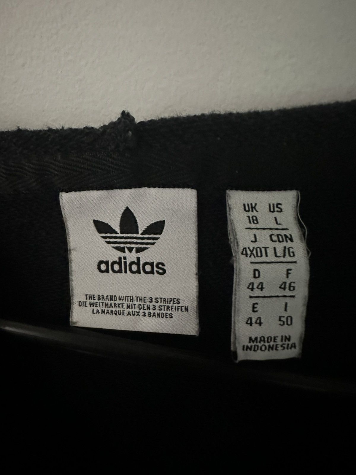 Adidas Adidas Originals Vintage Zip up-Hoodie Size L / US 10 / IT 46 - 3 Thumbnail