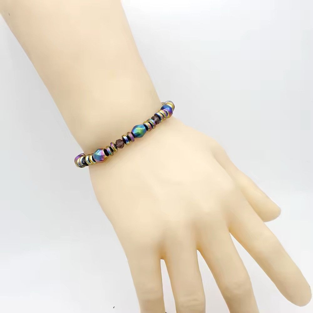 Jewelry Hematite Stretch Bracelet Size ONE SIZE - 1 Thumbnail