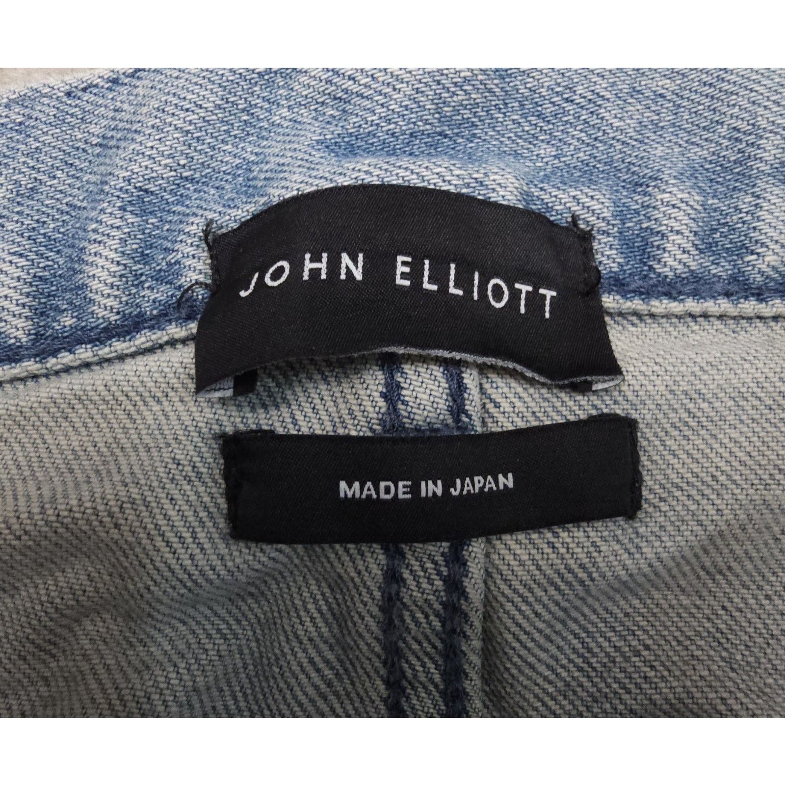 John Elliott John Elliott Button Fly Cast 2 Denim Made Japan Distressed Size US 32 / EU 48 - 6 Thumbnail