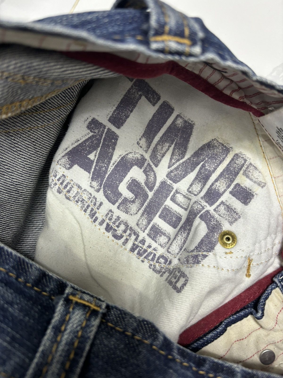 Japanese Brand Vintage Avant Garde Style Replay Flared Denim Jeans Size 28" / US 6 / IT 42 - 12 Thumbnail