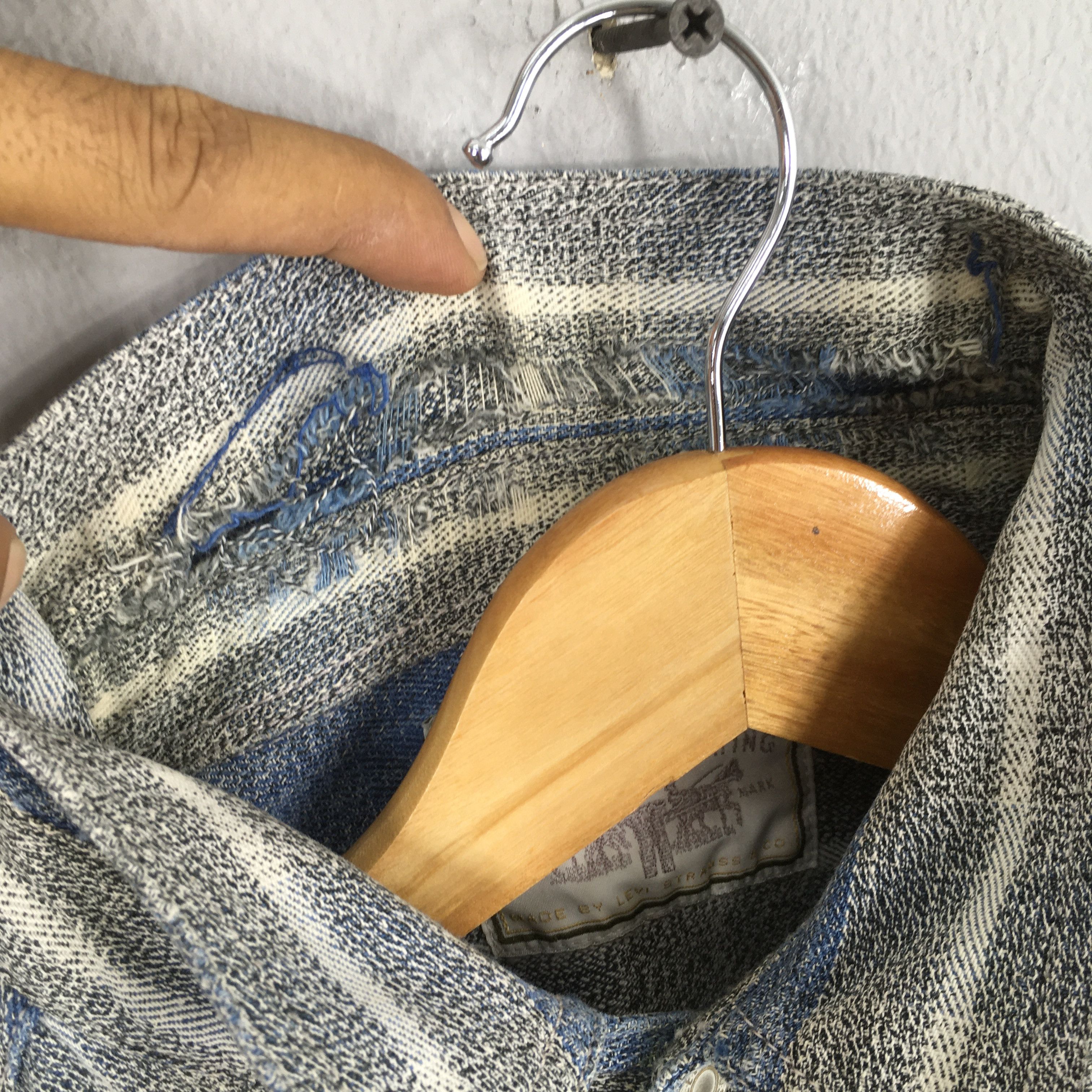 Levi's Vintage 90s Levis Strauss Checkered Flannel Shirt XLarge Size US XL / EU 56 / 4 - 8 Thumbnail