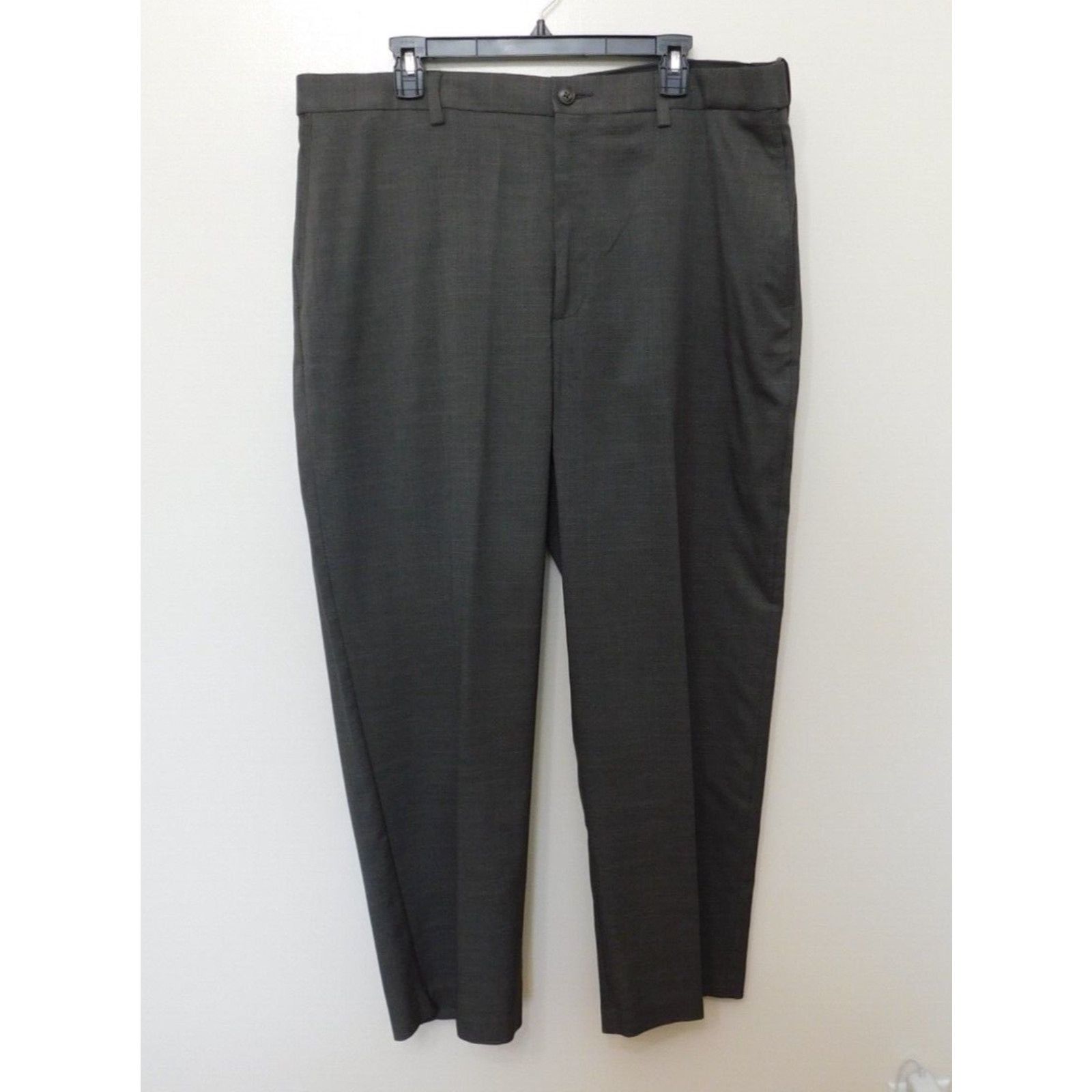 Savane Savane Brown Stretch Waist Men's Dress Pants - 40 x 29 Size US 40 / EU 56 - 1 Thumbnail