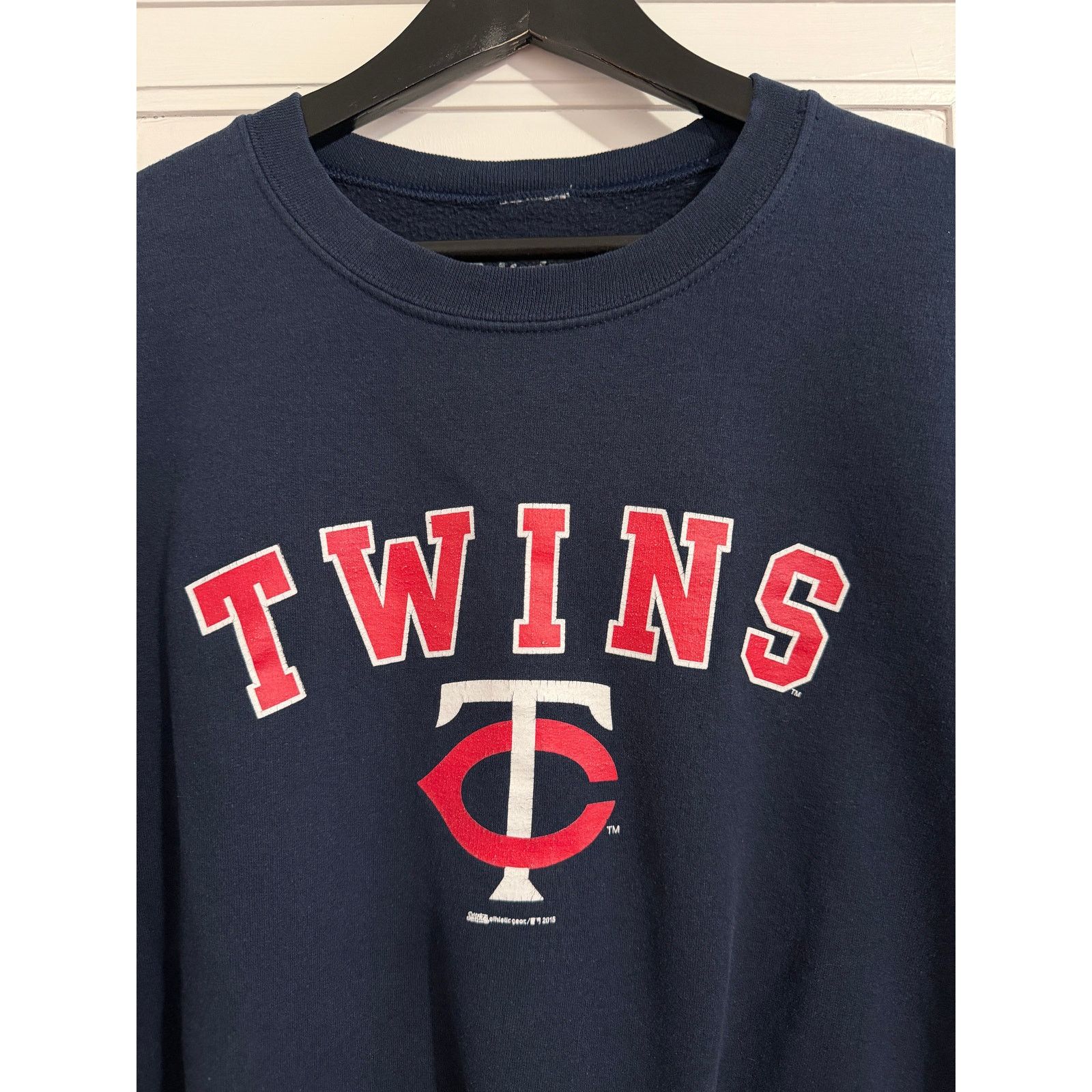 MLB Minnesota Twins Crewneck Sweatshirt Size Large Size US L / EU 52-54 / 3 - 2 Thumbnail