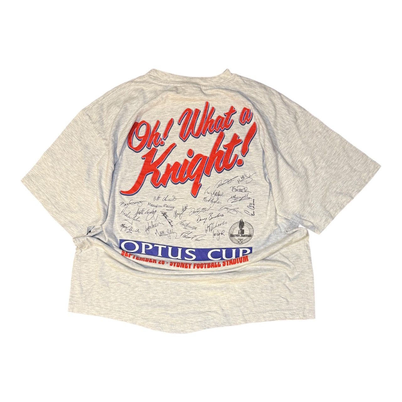Vintage Vtg Newcastle Stockland Nights “OPTUS CUP GRAND FINAL” tee Size US XL / EU 56 / 4 - 2 Thumbnail