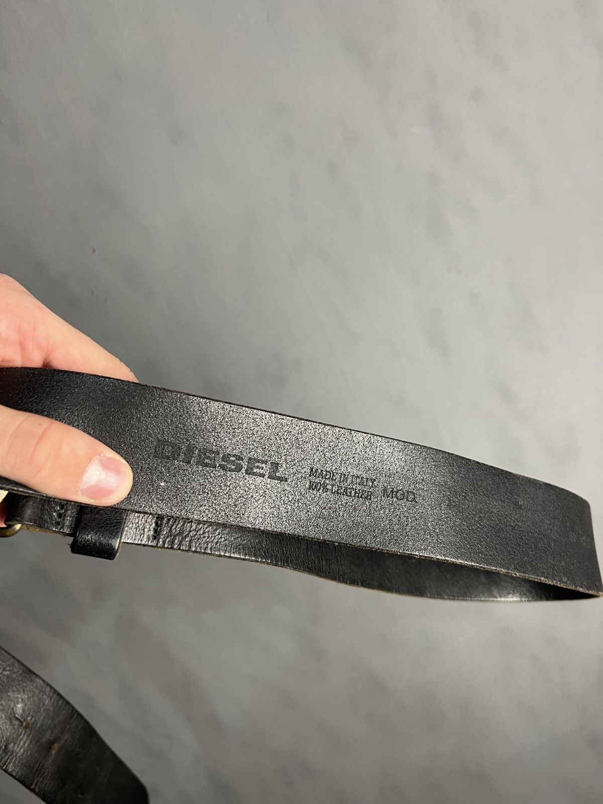 Diesel Vintage Diesel Avangarde Big Logo Belt Size ONE SIZE - 7 Thumbnail