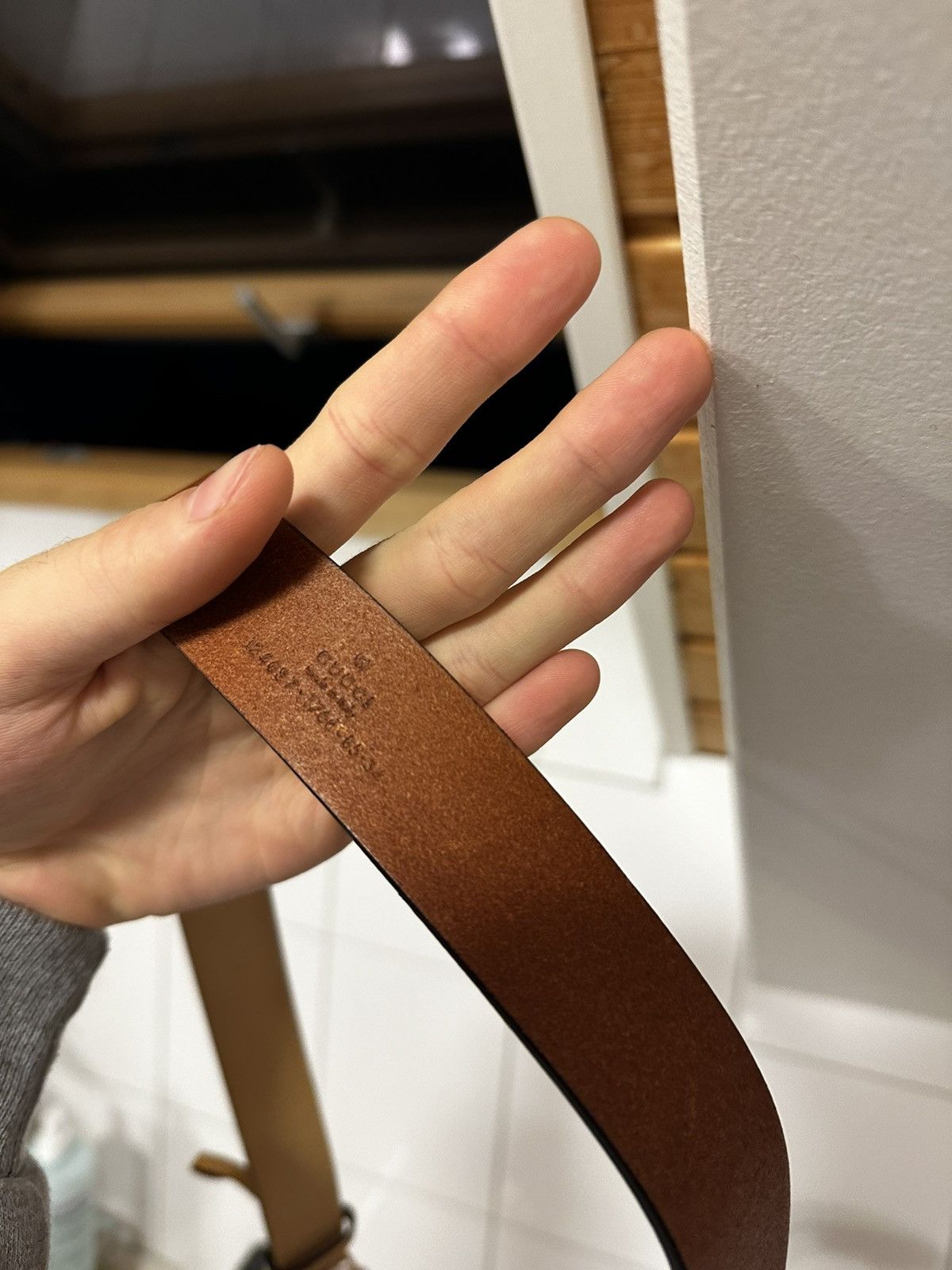 Gucci × Vintage Gucci Vintage Rare Buckle Belt Size ONE SIZE - 3 Thumbnail