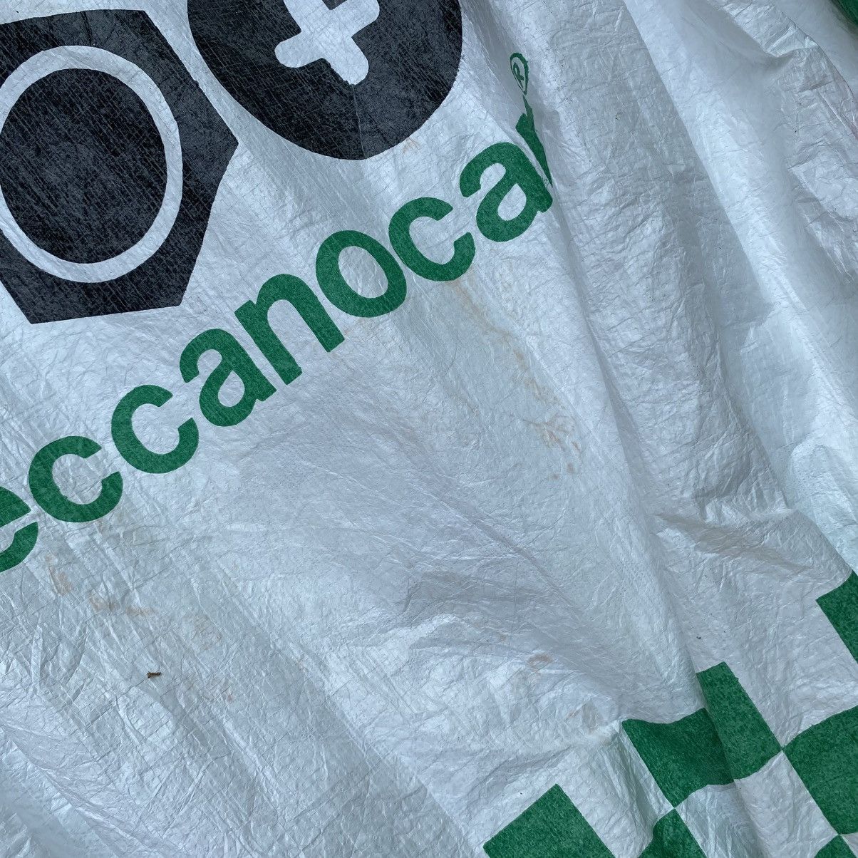 Vintage Tyvek Long-Sleeve Cycling Jersey - White & Green Accent. Size US M / EU 48-50 / 2 - 5 Thumbnail