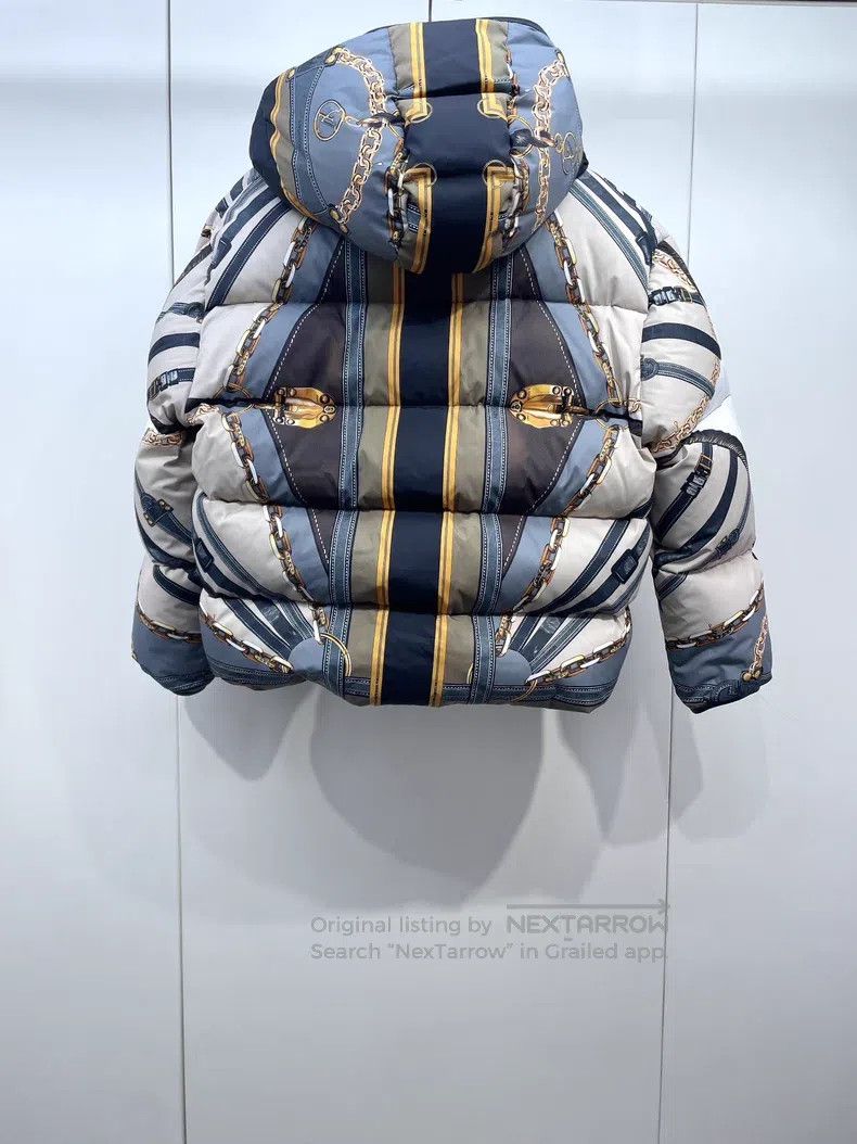 Louis Vuitton Louis Vuitton Chained-lined patchwork leather down jacket Size XS / US 0-2 / IT 36-38 - 2 Thumbnail