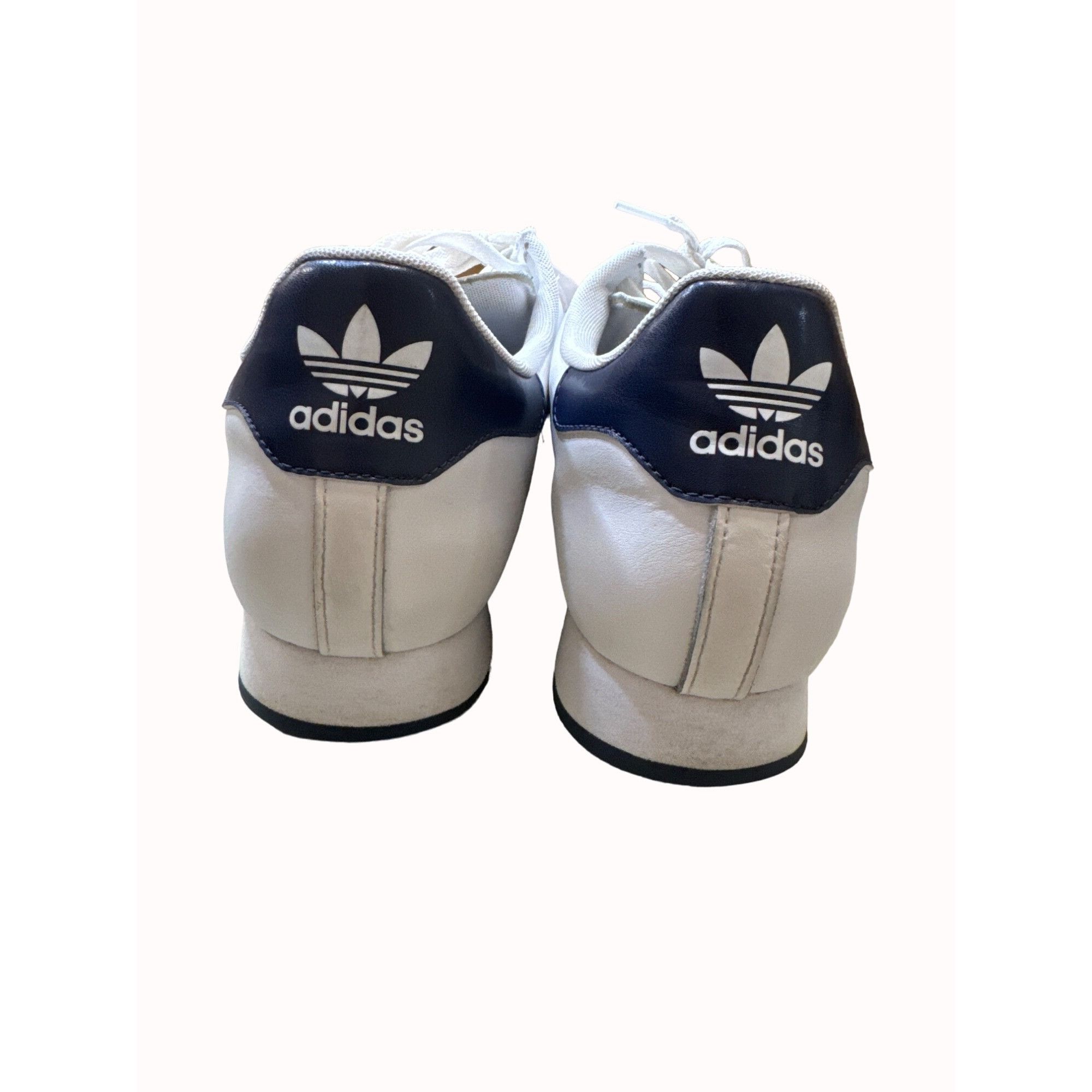 Adidas Adidas Samoa G56275 men’s white red white blue shoe sneakers Size US 13 / EU 46 - 4 Thumbnail