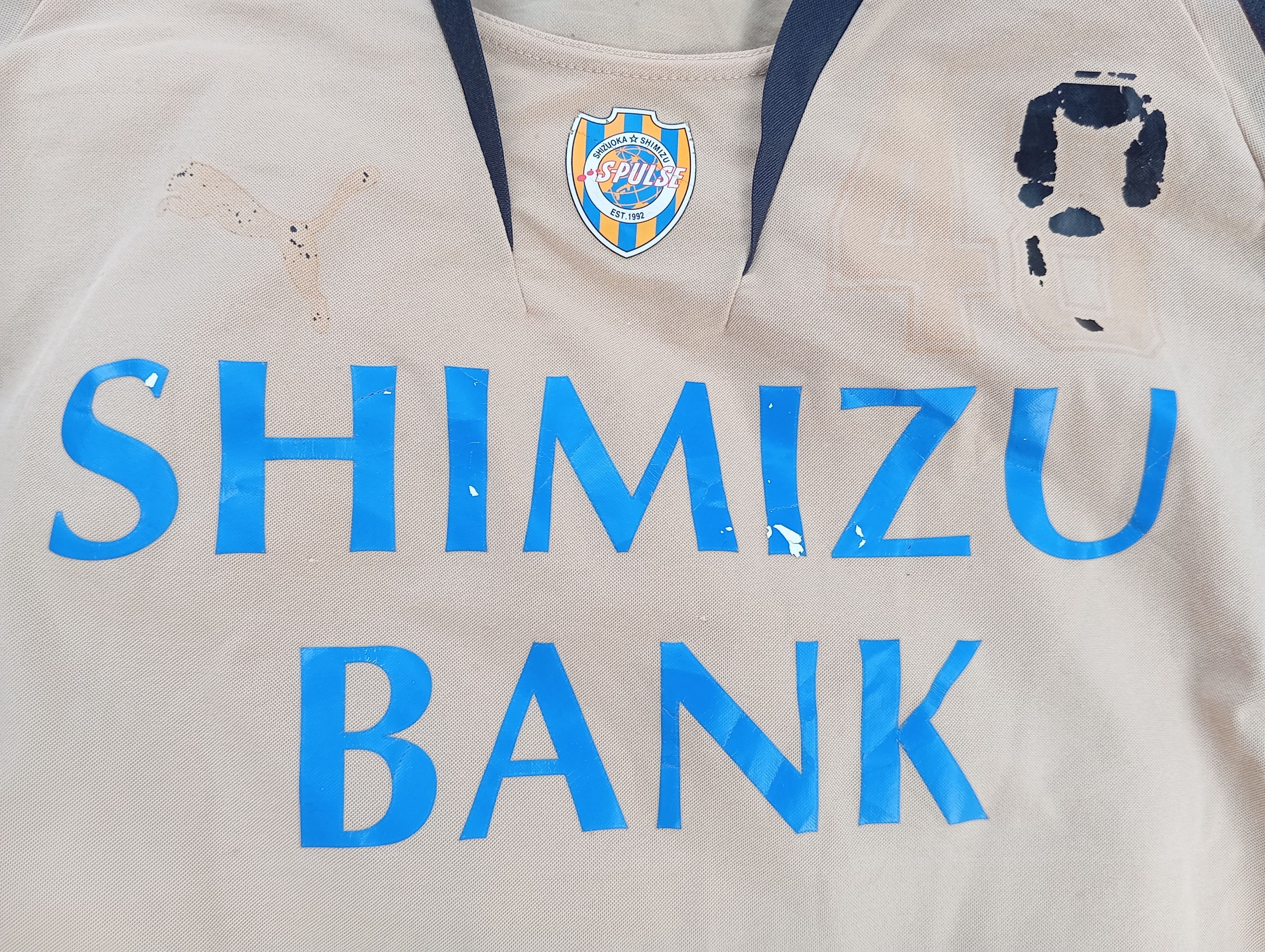 Japanese Brand J League Shimizu S-Pulse 🎌 Training jersey ⚽ Size US L / EU 52-54 / 3 - 4 Thumbnail