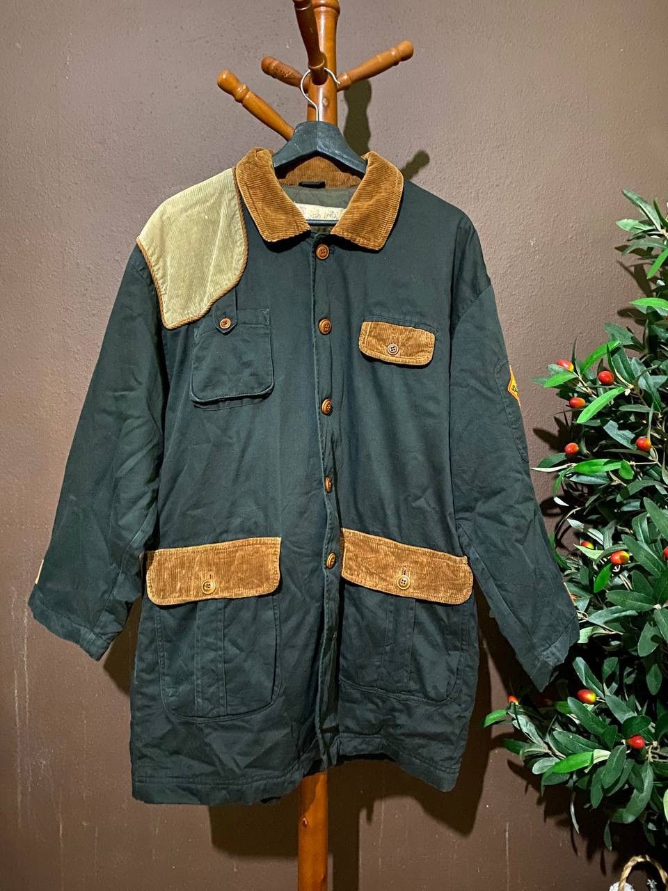 Vintage Vintage 80s Safari Hunting Barn Jacket Size US L / EU 52-54 / 3 - 8 Thumbnail