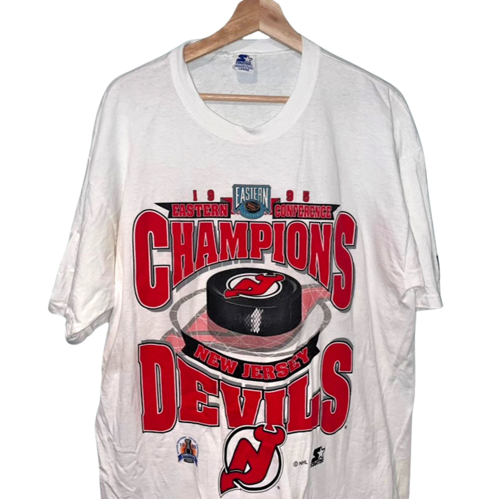 Starter New Jersey Devils Vintage '95 Eastern Conference NHL Starter Size US L / EU 52-54 / 3 - 4 Thumbnail