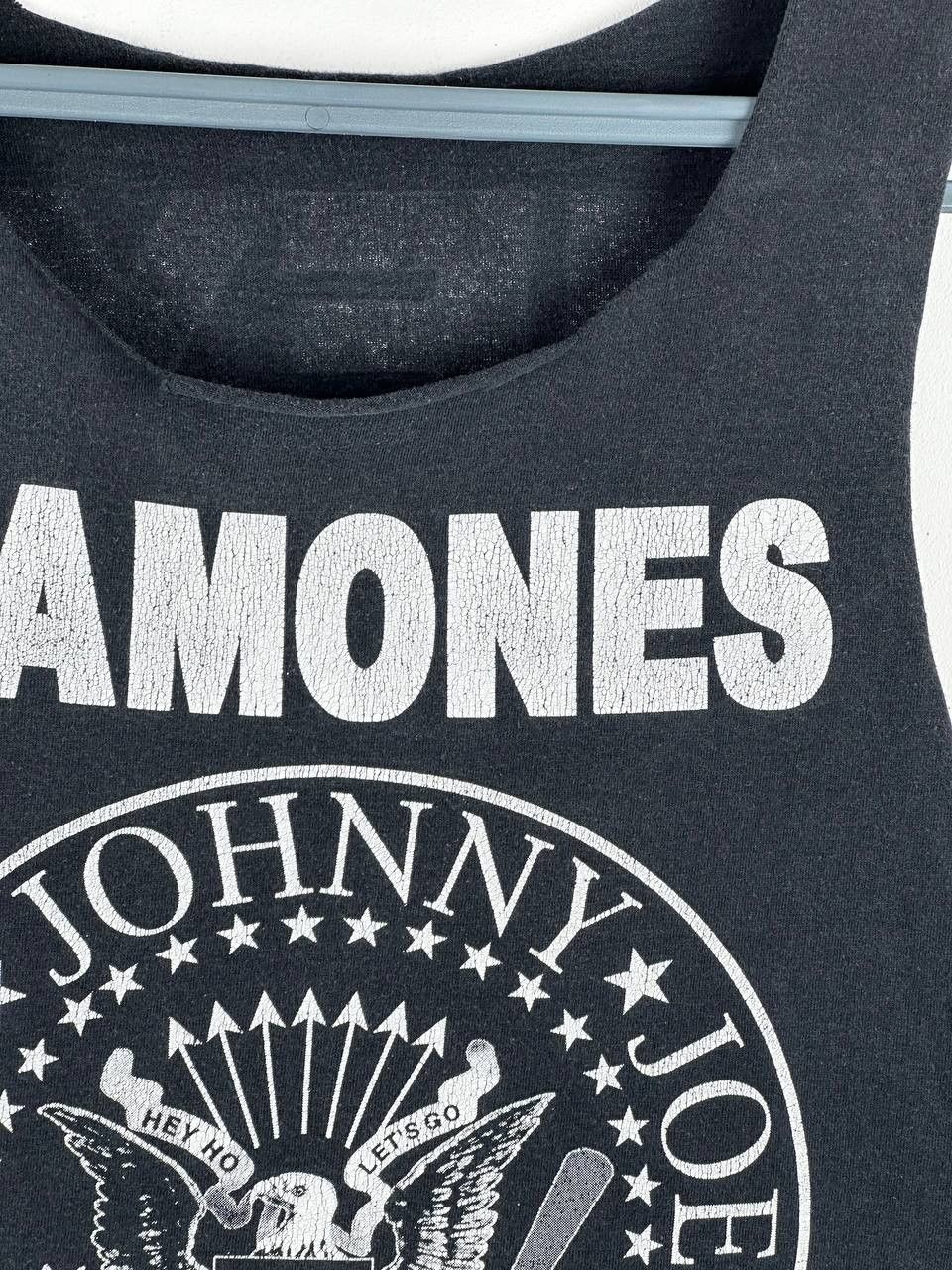 Band Tees × Vintage Vintage Ramones Tank Top Hey Ho Let’s Go Print Logo Size US M / EU 48-50 / 2 - 4 Thumbnail