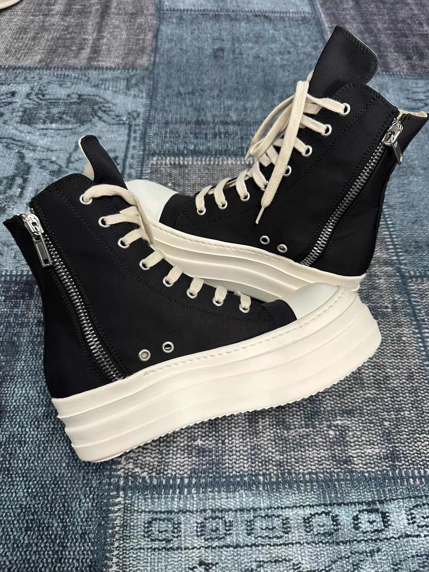 Rick Owens Rick Owens Converse 38 Elevated Thick Sole Size US 7.5 / IT 37.5 - 3 Thumbnail