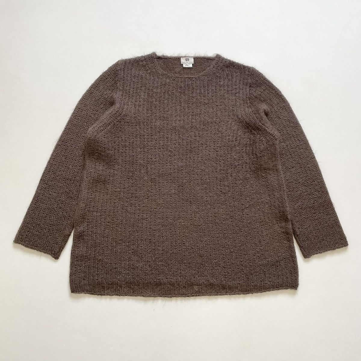 Dries Van Noten Early 2000s ‘Cobweb Weave’ Mohair Sweater Size US M / EU 48-50 / 2 - 1 Thumbnail